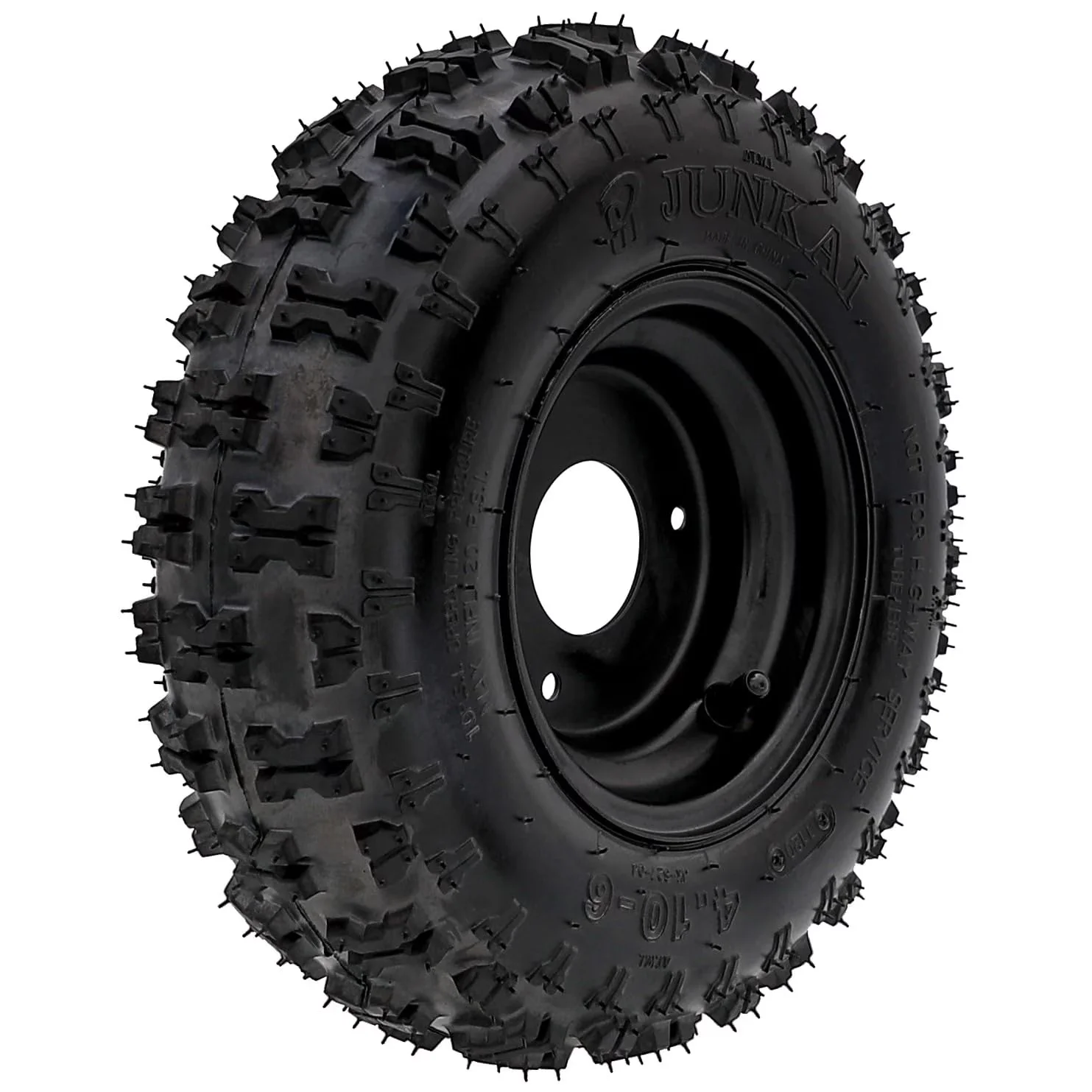 Durable Golf Cart Tire with Mounting hole eye to eye: 3.07''(78mm) - 10-6 Model 5E98BD