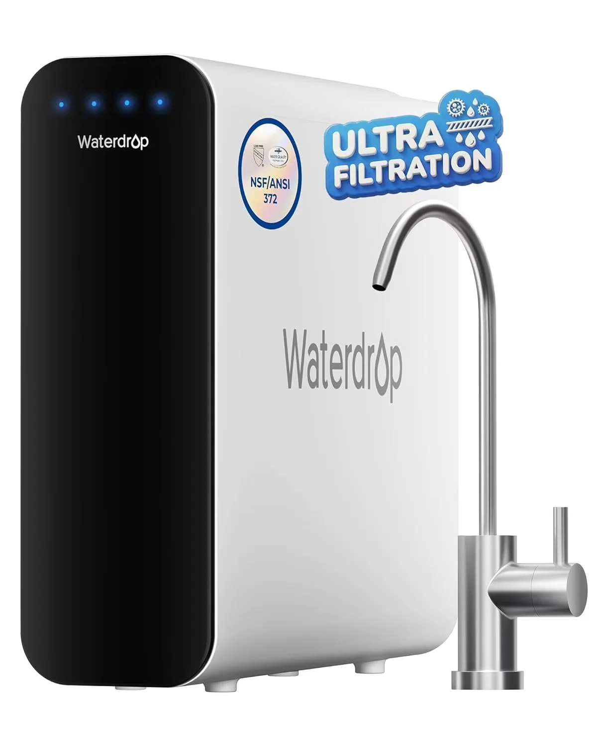 Compact Water Filtration with 3-Stage, 2 Years Lifetime - Silver Ultra Model B6586A