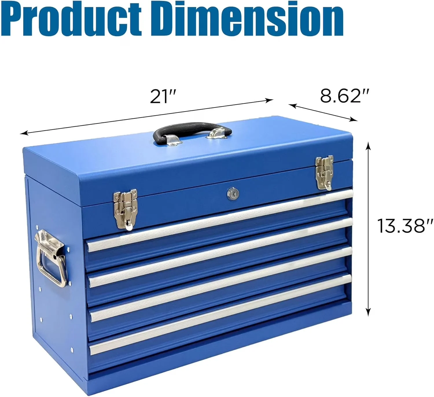 Toolstorage Efficient with Corrosion Free, Heavy-Duty, Handheld - Blue Steel Model 20463D