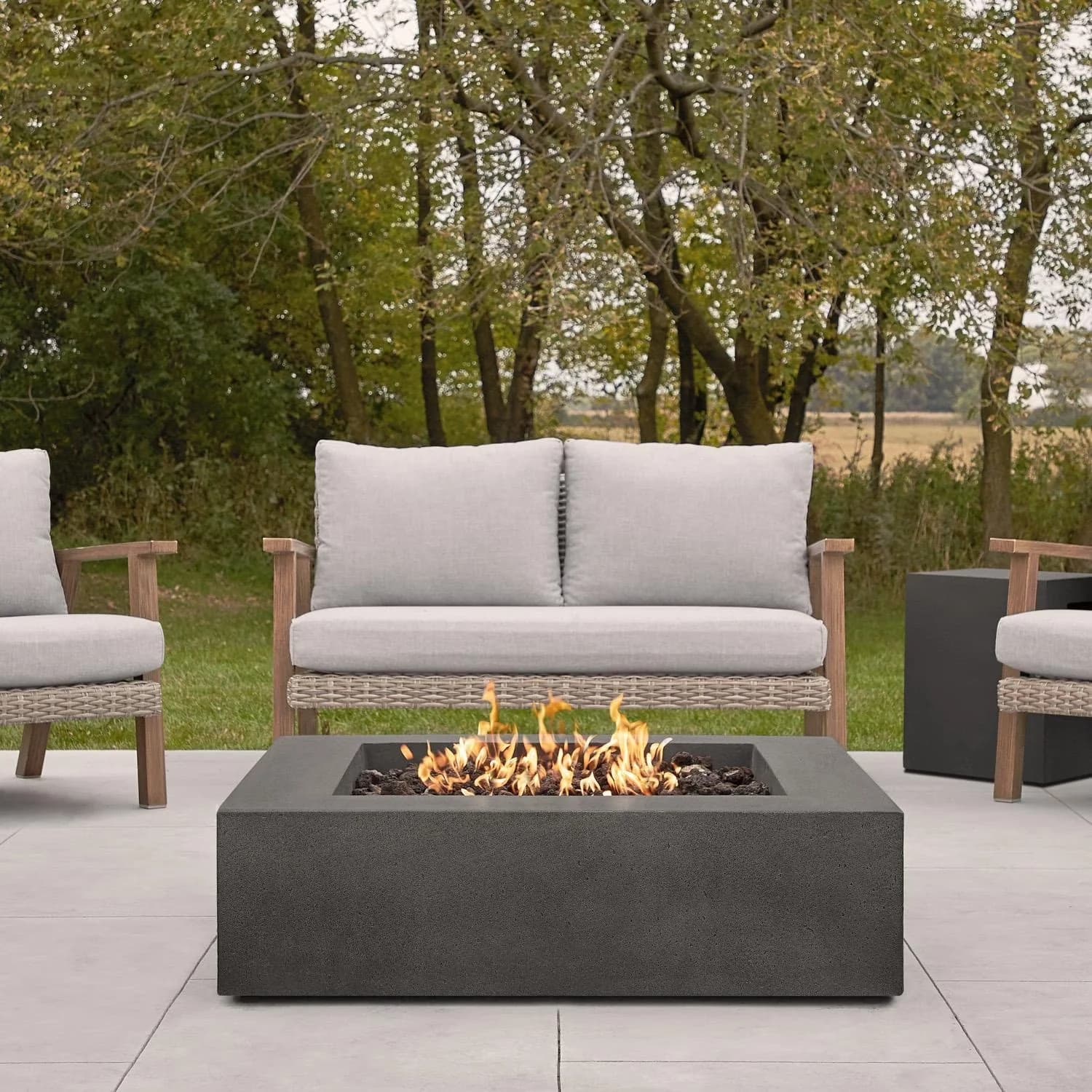 Durable Outdoor Heating with Rust Resistant - Gray 42-Inch 42 Inch - Satisfaction Guaranteed Model EF7BF4