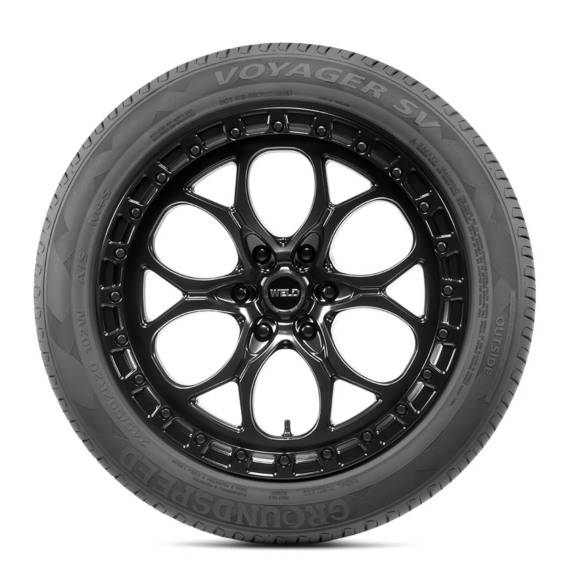 Truck Tire Professional with 118V, Fits Multiple Makes And Models, Sidewall style: Black Sidewall - Model 33A51C