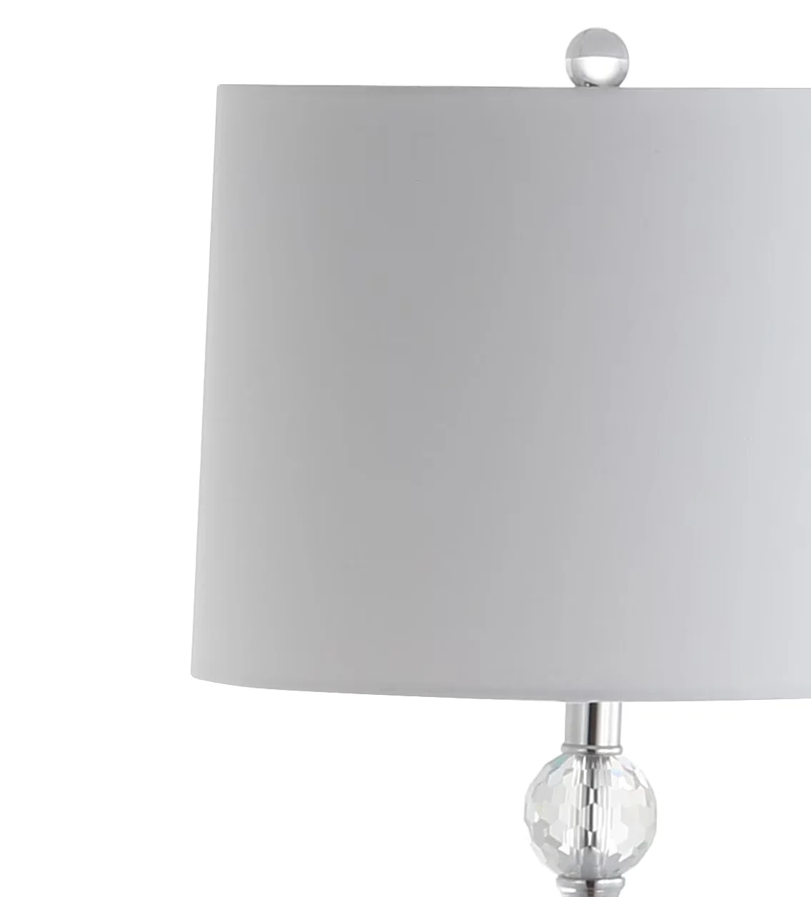 Reliable Floor Lamp with Standard Lamps, Glam, Clear/Chrome - Iron Clear, Silver Model 1AE78F