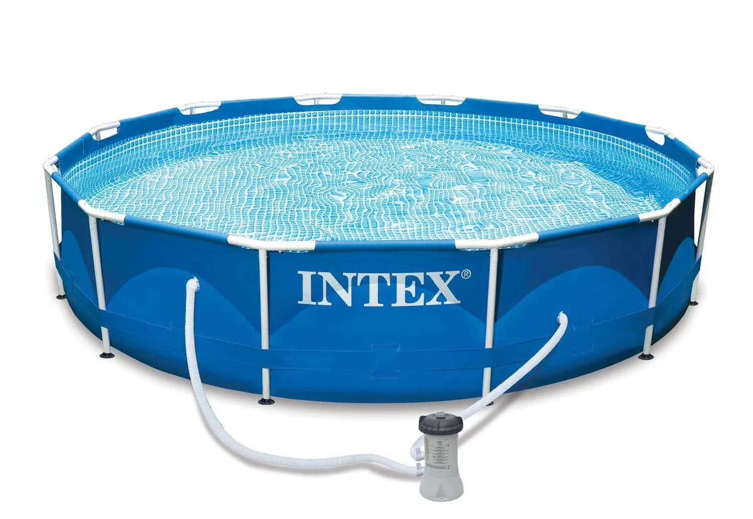 Classic Above Ground Pool - Blue 12ft - Industrial Grade Model 834EBD