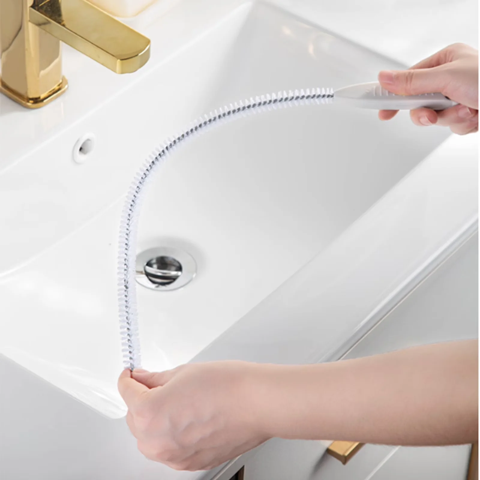 Plumbing Versatile with Easy Clean, Welcome to our store !, A good product is worth having! - White 18.5" Model 9E6ECC
