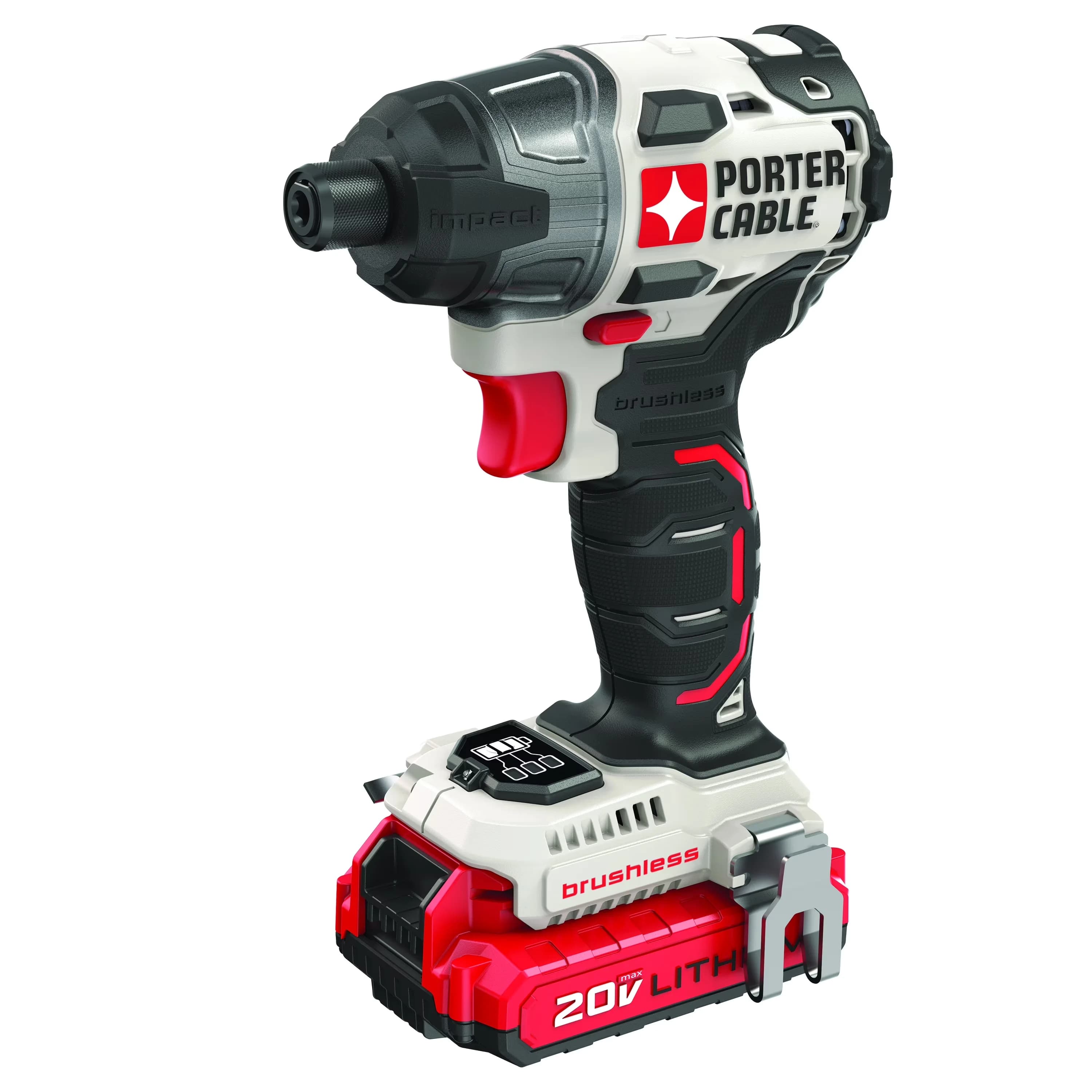 Premium Pro Tool with Battery, Brushless Motor - Red 5.8" 20 - Long-Lasting Performance Model B6B810