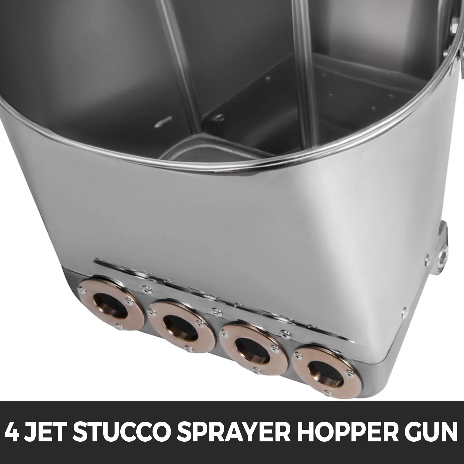 Reliable Air Tools Compressor with Durable, Stainless Steel Manual Wall Sprayer - Silver Model B965A2