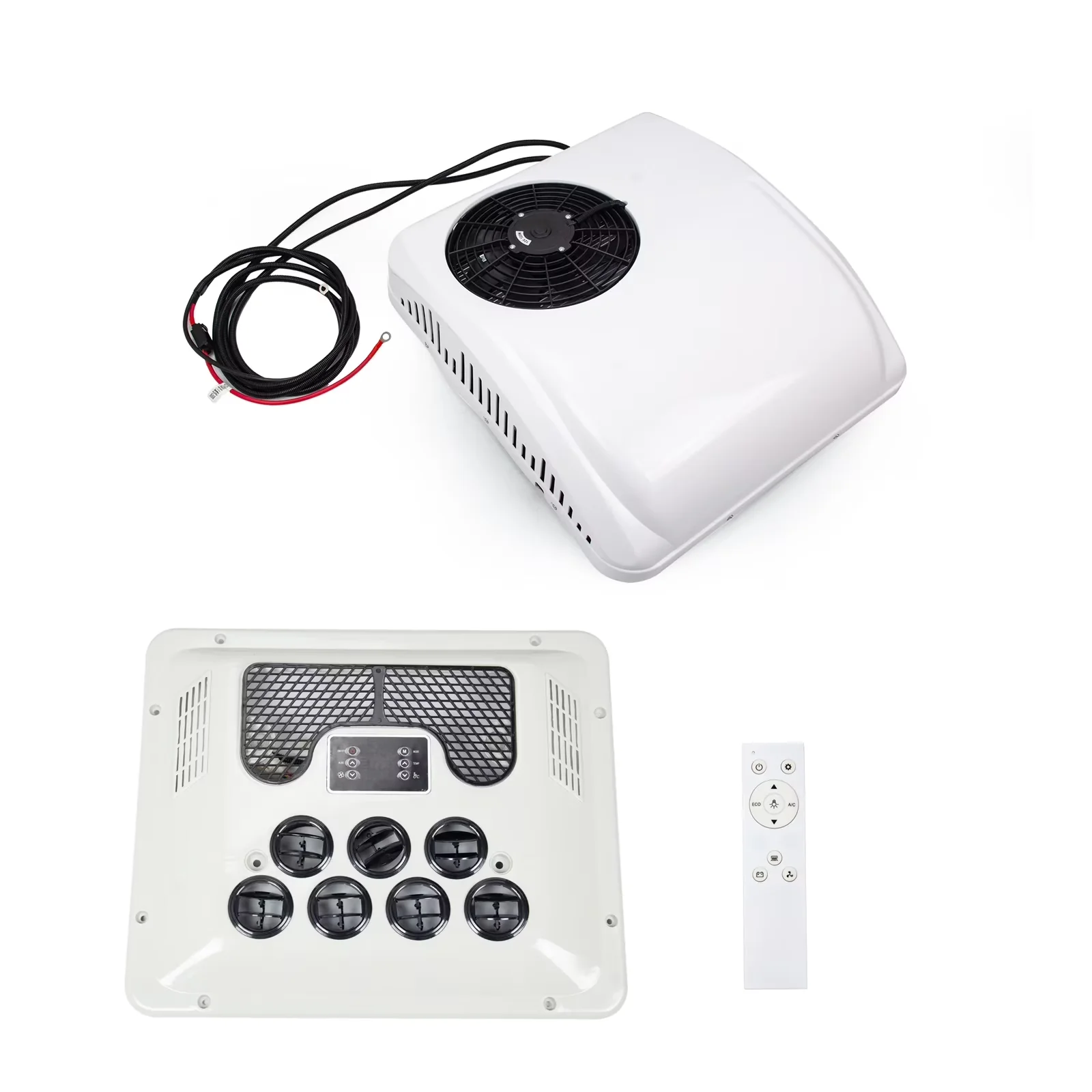 Air Conditioner Professional with 13500 BTU, 12V - White - Universal Fit Model 563658