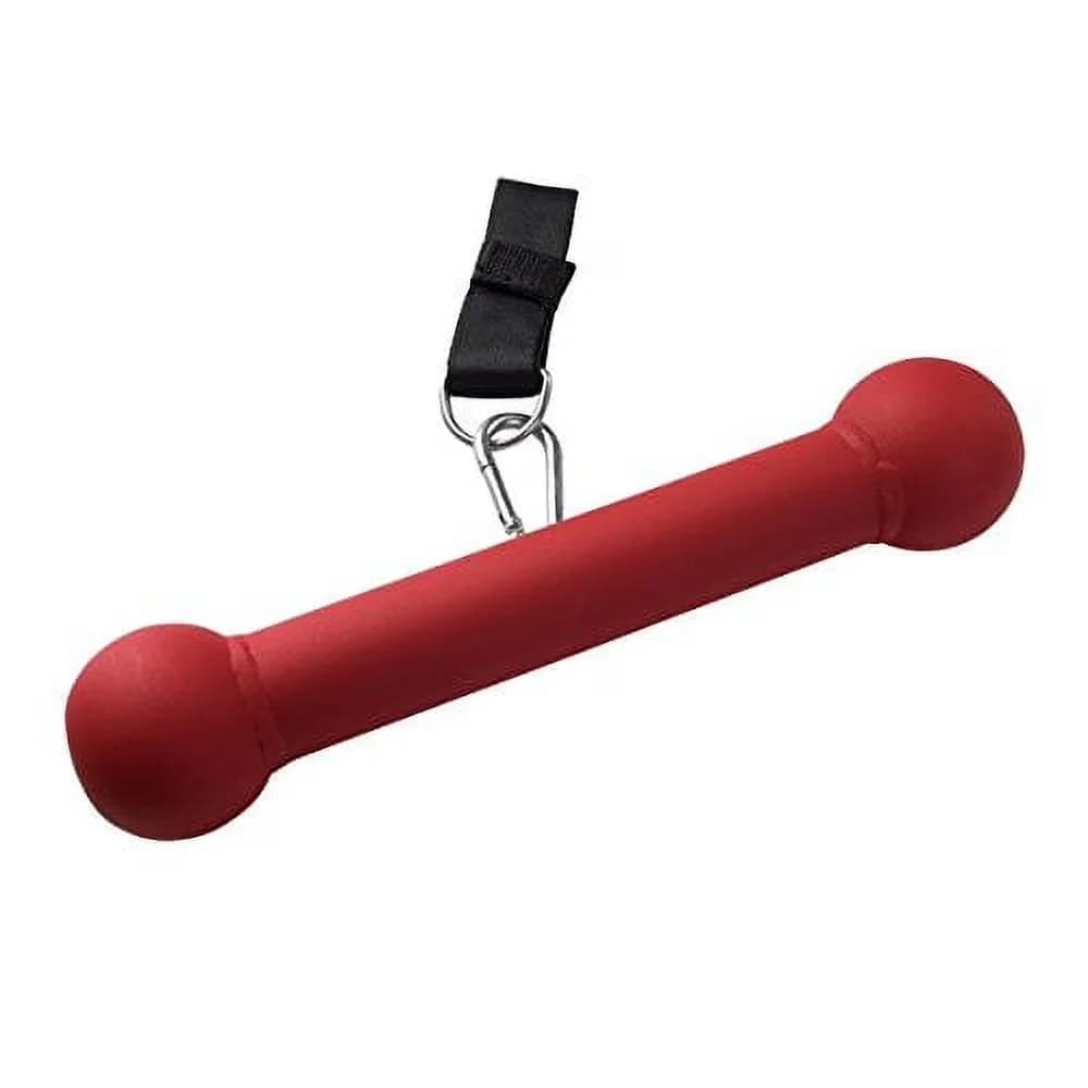 Home Gym Accessory Compact with Heavy Duty, Product Weight: 4.0 lbs, Ideal for pull-ups and farmers walks - Red Steel Model 40B662