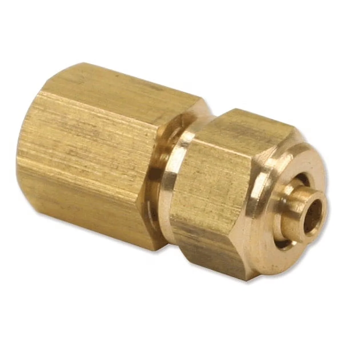 Essential Air Tools Compressor with (2) 1/4 NPT Plugs, Tank Port Fittings Kit, 1/4 NPT Drain Cock - Gold Brass Model 62D7CC