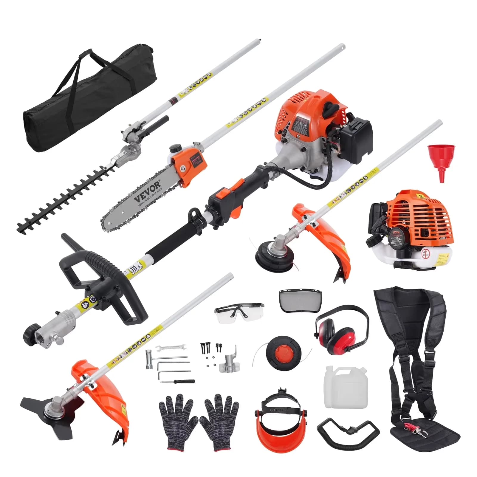 String Trimmer Stylish with Gas Hedge, Weed Eater, Extension Pole - 26CC Model 08805F
