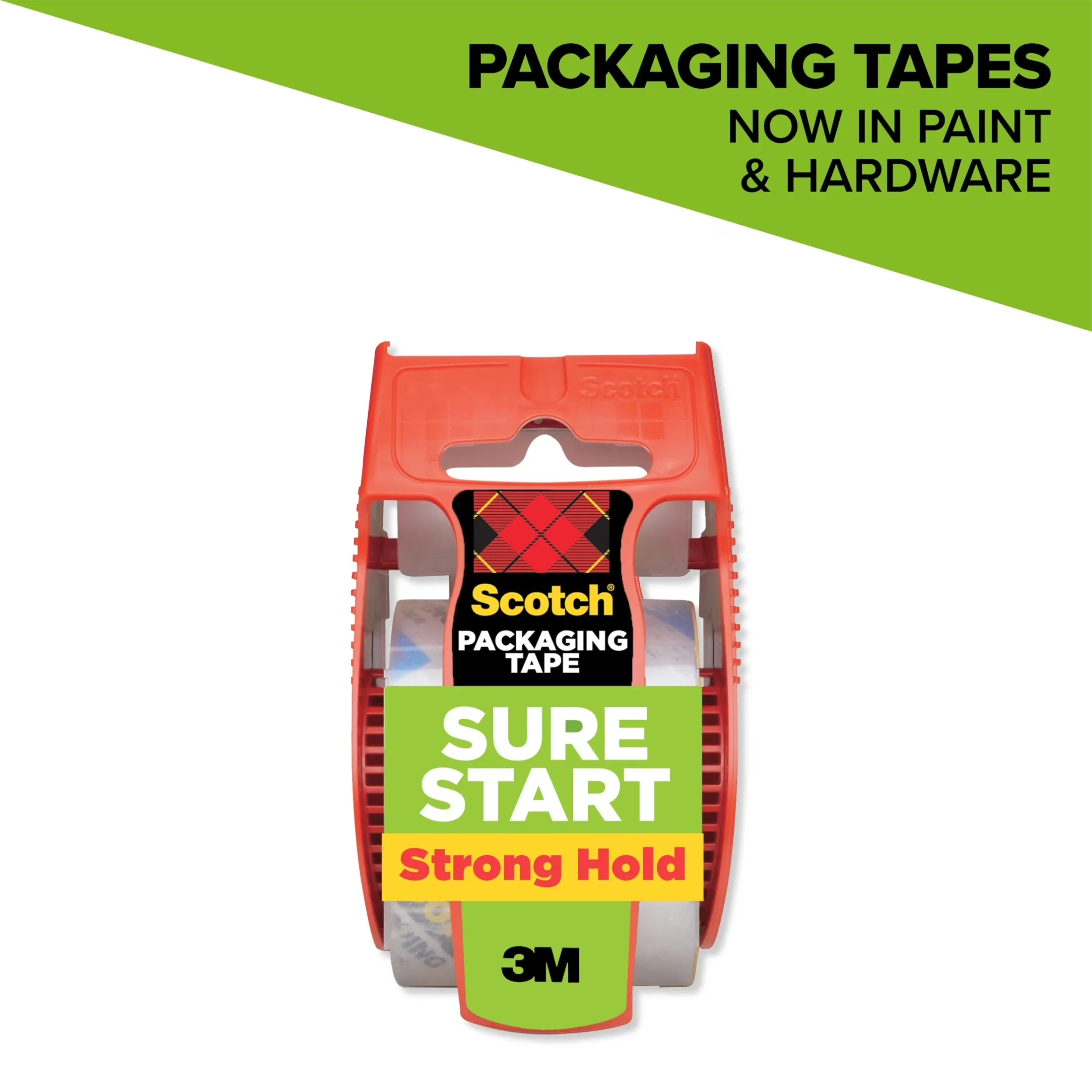 Stylish Building Material with Clear, 1 Total, Sure Start Packaging Tape - Blue Polypropylene Film And Water Based Acrylic Model 1062E8