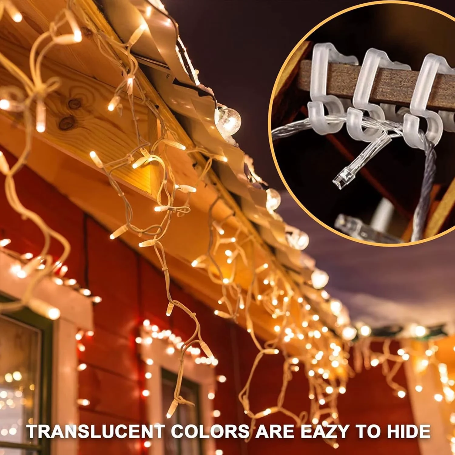 Classic Fastener with Durable, DURABLE AND EASY TO INSTALL - White High Toughness Plastic for Outdoor Model D8F20B