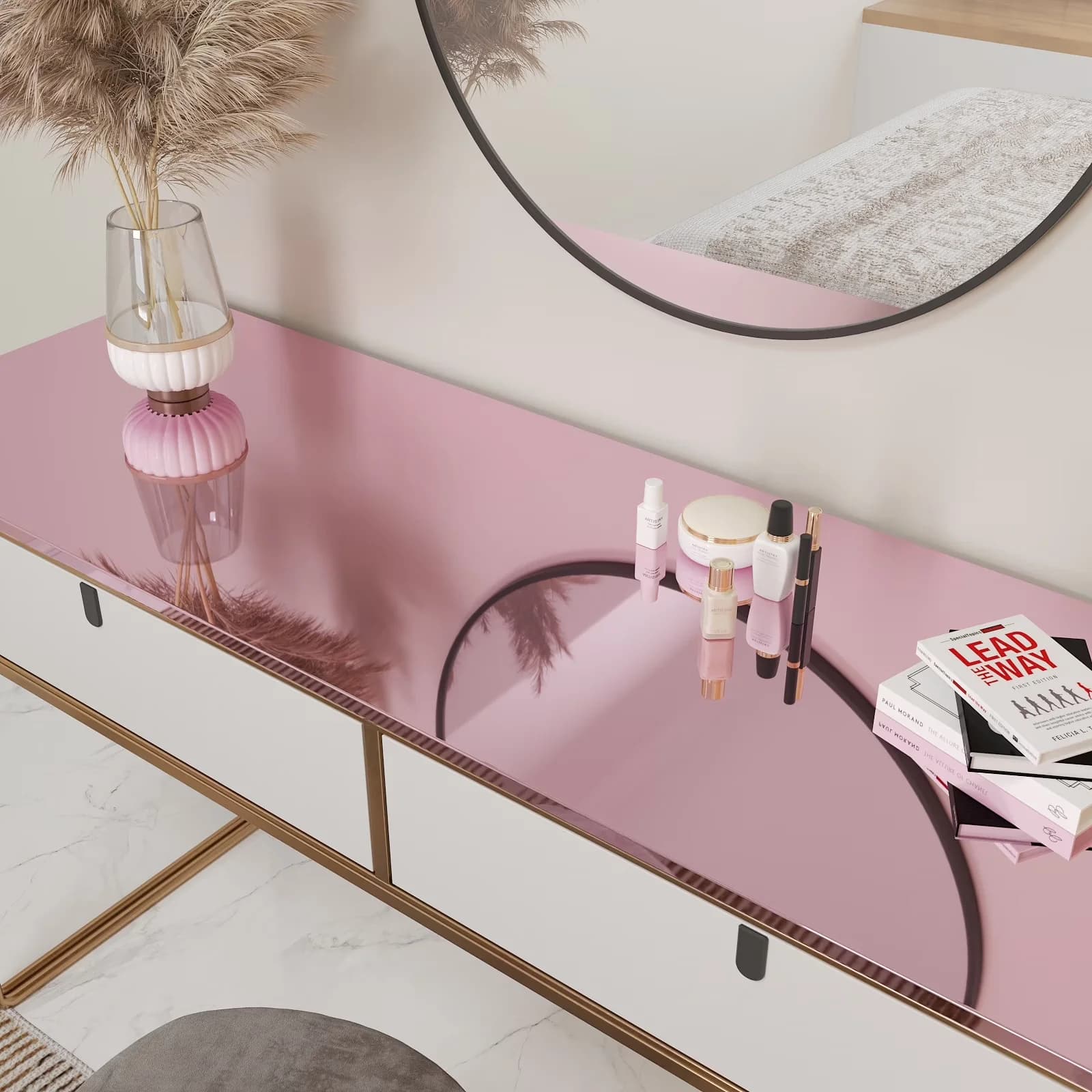 Professional Wallpaper Wall Decals Wall Covering with Waterproof, Rose Gold Peel and Stick Contact Paper - Vinyl Gold for Bedroom Model 182854