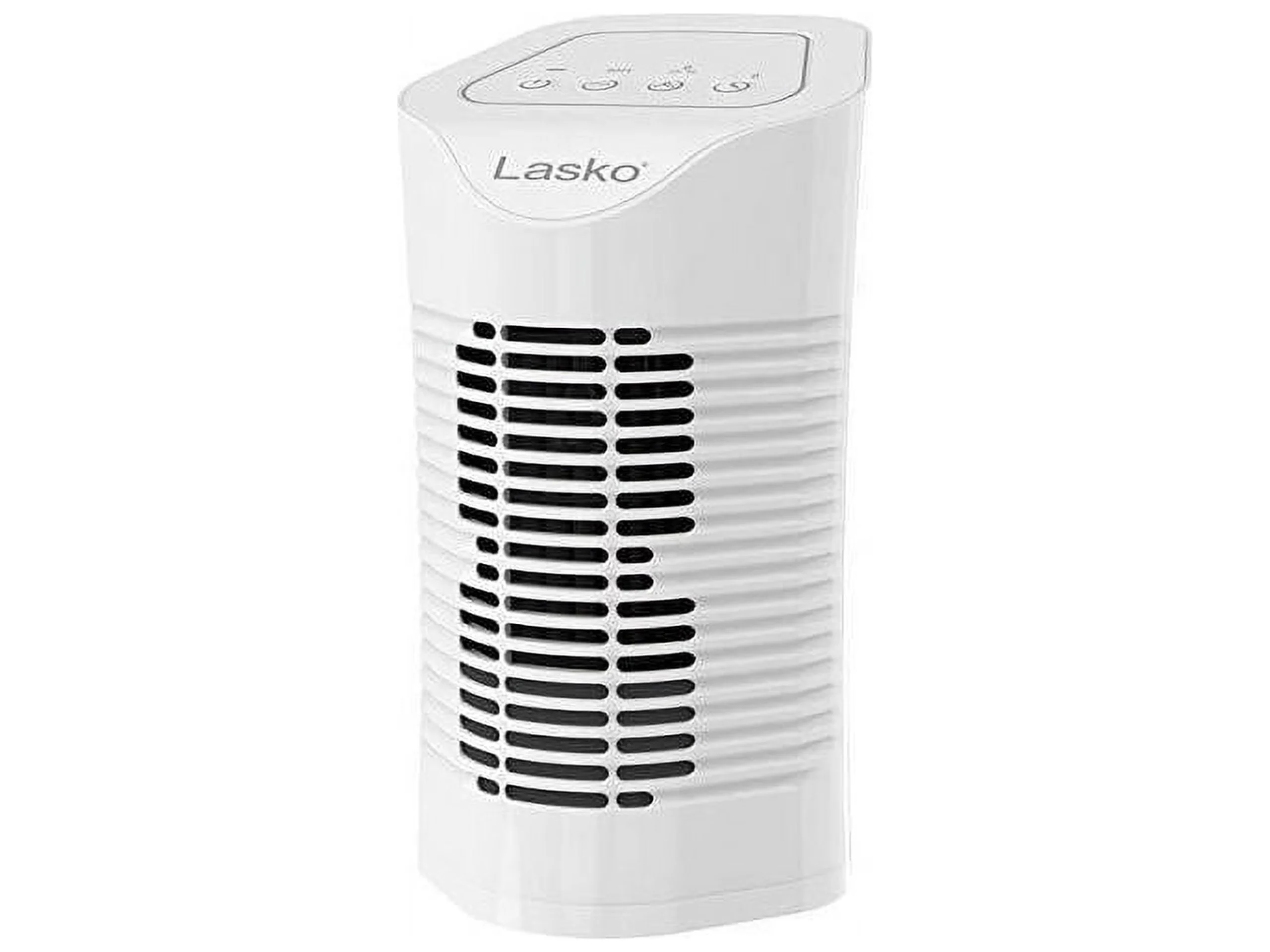 Professional Air Purifier with Variable Speed, 56 Sq. ft. 3-Stage Desktop Tower, White - White Model FEA844