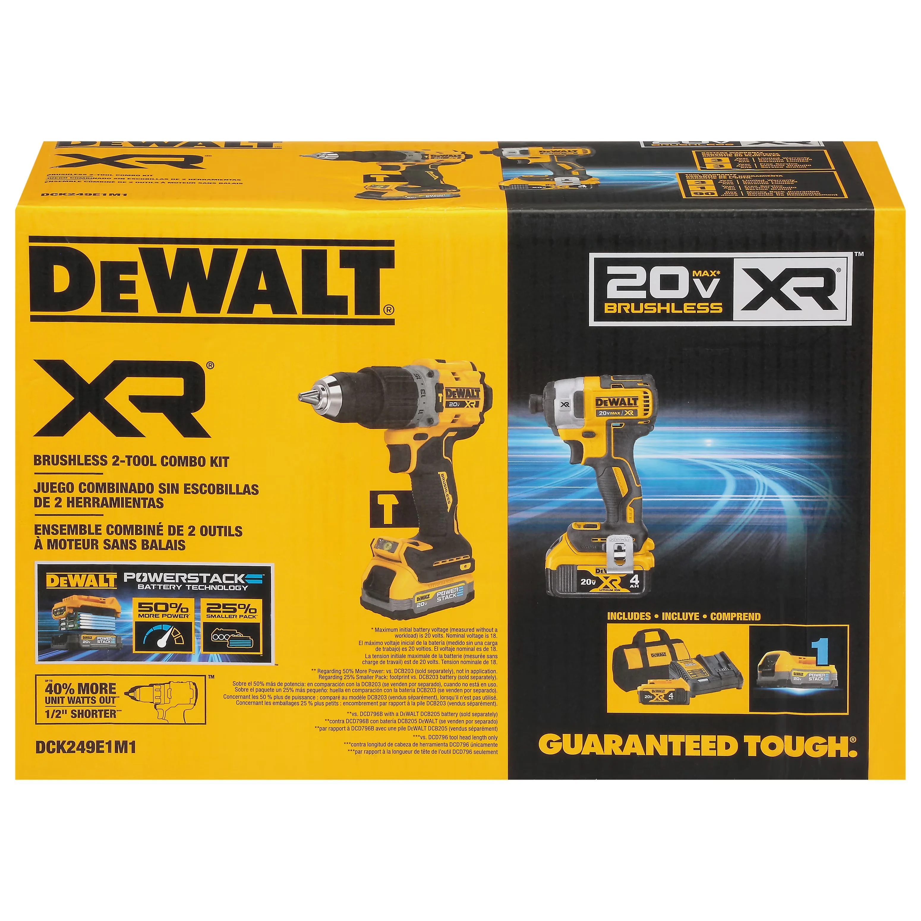 Premium Drills Driver with Battery, 20V, Lightweight - Yellow - Easy to Use Model 80D0B8