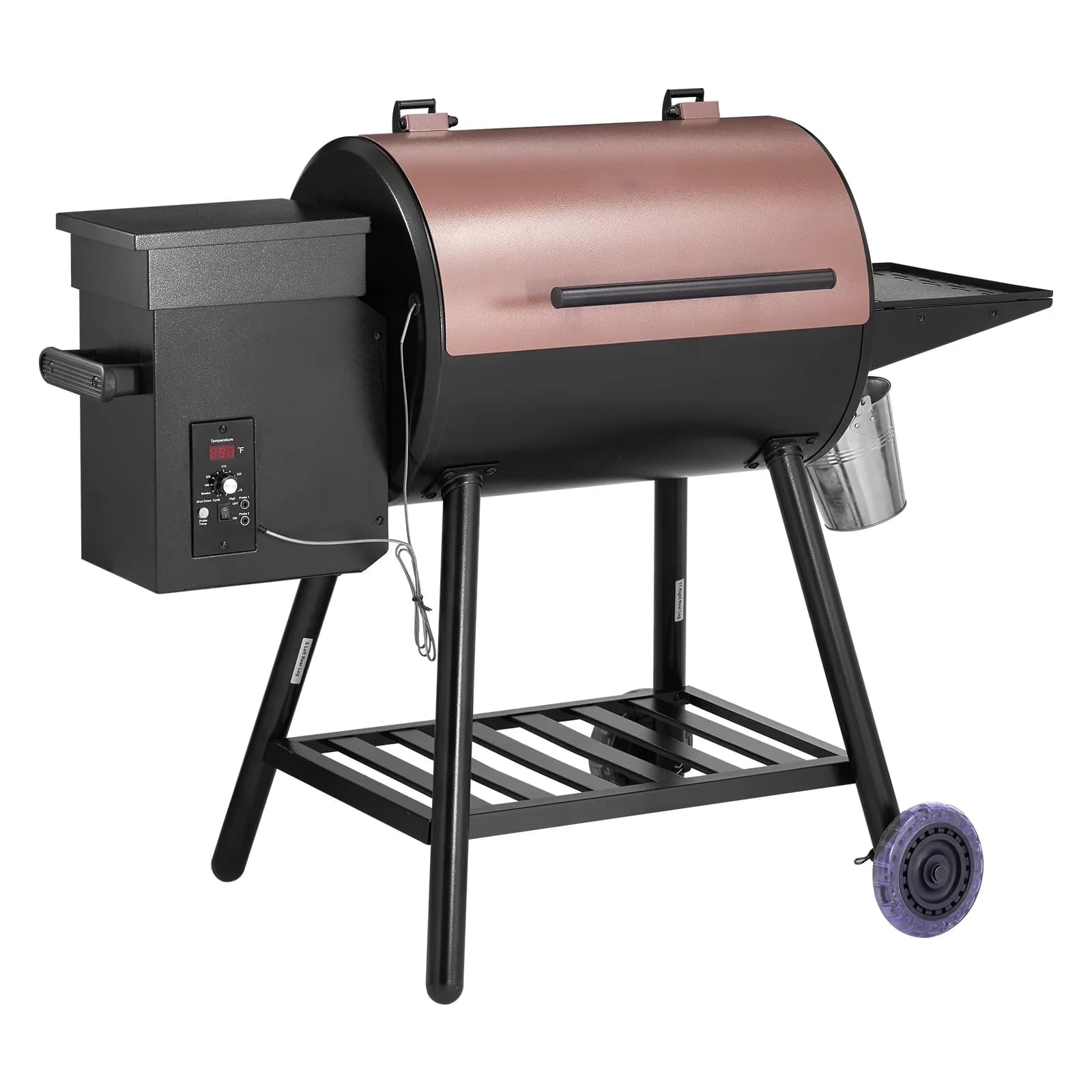 Combo Grill Classic with Portable, 456 sq in Wood Fired Pellet and Smoker - Metal for Outdoor, Patio Model A900A1