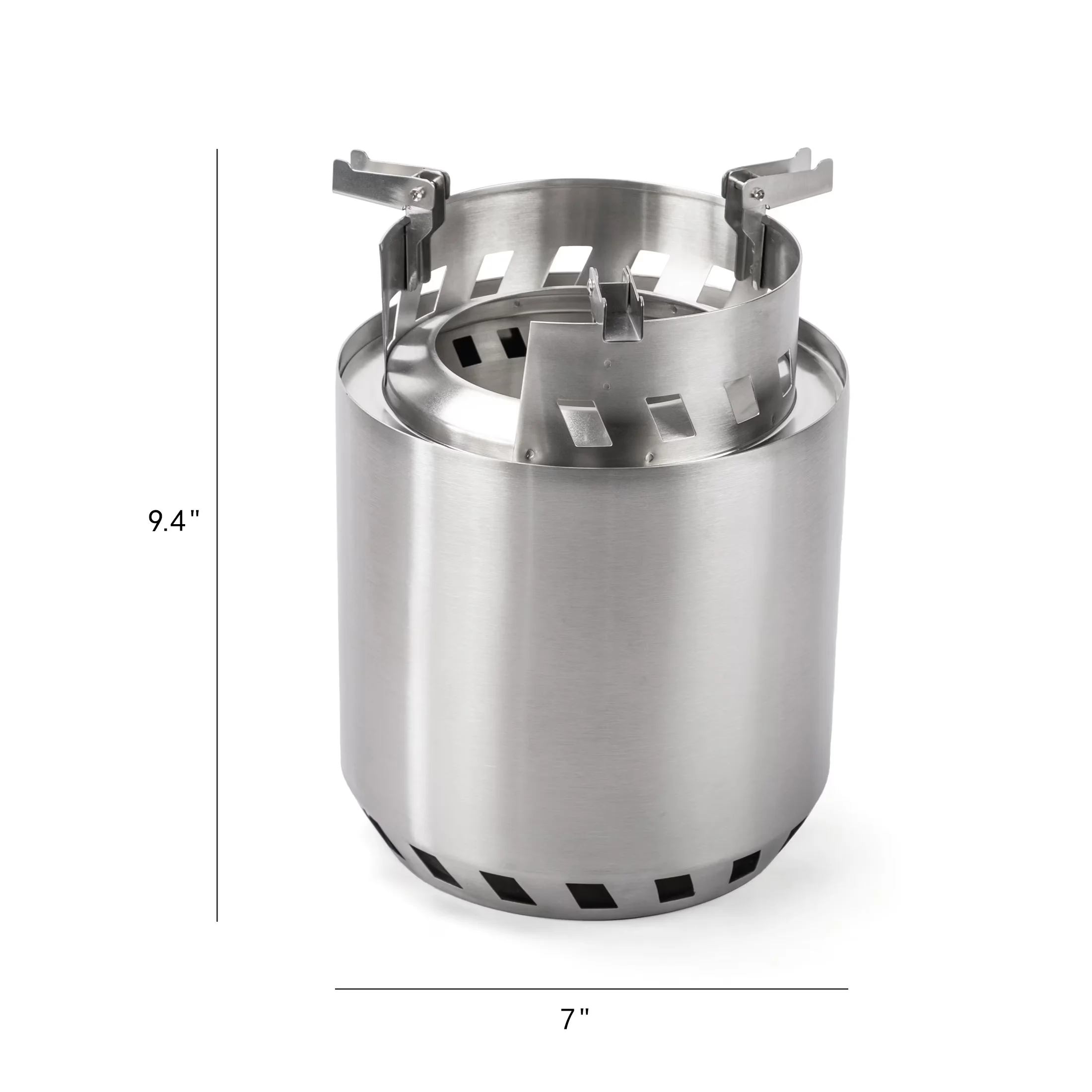 Outdoor Heating Versatile with Portable - Silver Stainless Steel - Reliable Performance Model 524087
