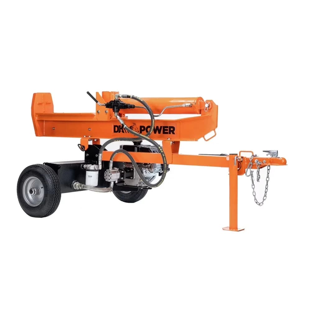 Quality Logsplitter with Wheeled, 13-second cycling time, 25.5 in. (L) x 19.6 in. (D) log capacity - Multicolor Model F7B8B4