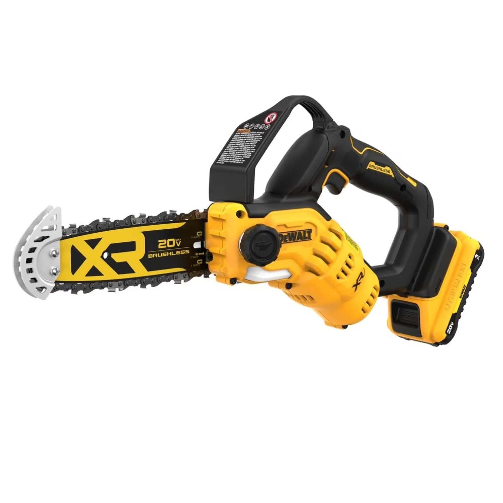 Essential Chainsaw with Battery, 20V, 20V MAX 8IN KIT - Multicolor - Industrial Grade Model D034C4
