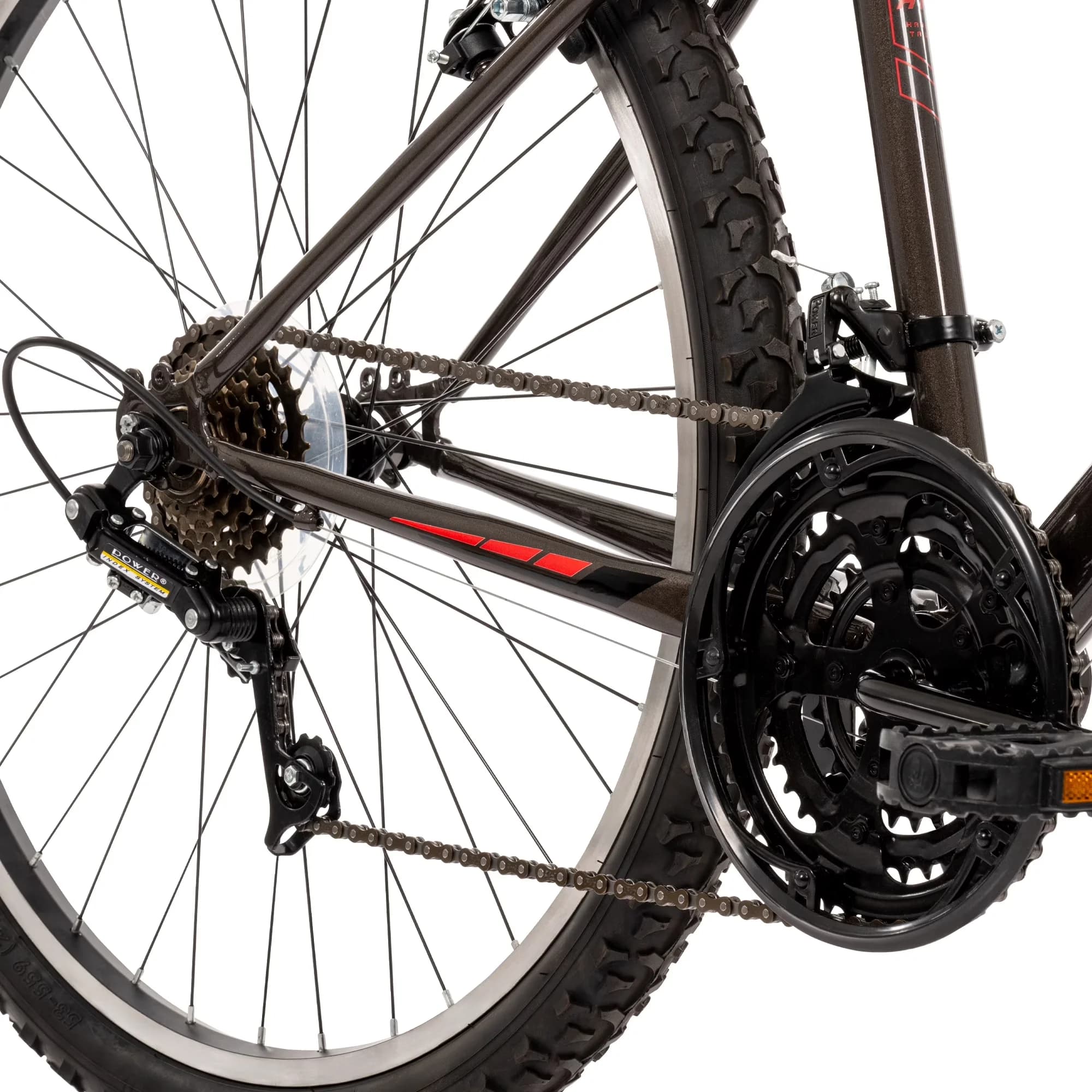 Mountain Bike Quality with Adjustable Seat Height, Fits Riders 5'0"+, Men's - Gray Model 8D1412