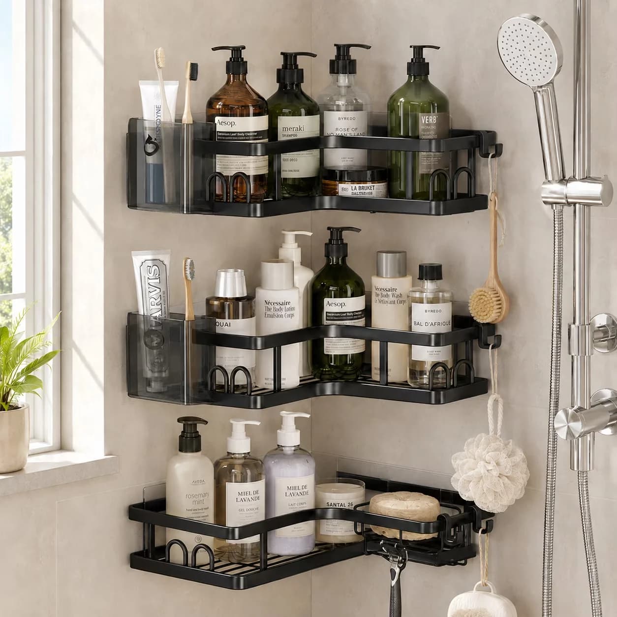 Sleek Bathroom Renovation with Rust Resistant, Product Size: - Black Stainless Steel for Bathroom Model 339862