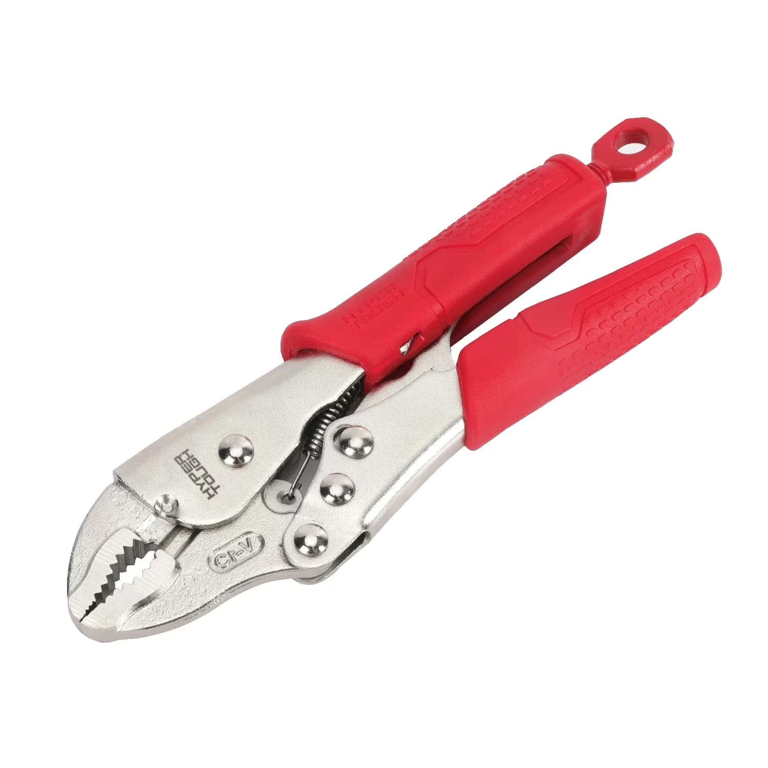 Essential Hand Tool with Comfort Grip, Triggerless Release, 7-inch Curved Jaw Locking Pliers - 7" Model 4C4AD8