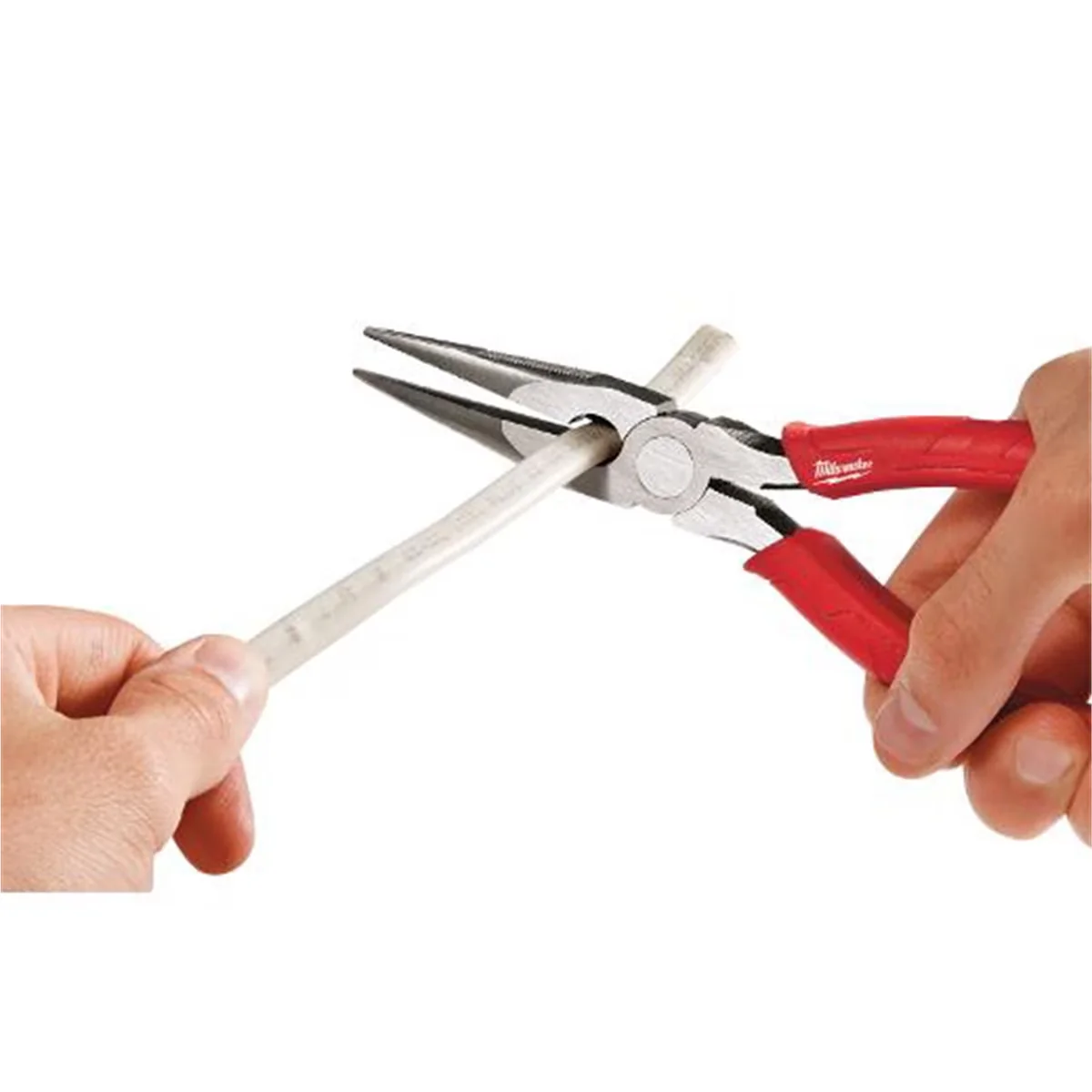 Modern Hand Tool with Rust Resistant, 48-22-6101 8-Inch Long Nose Pliers - Black Model ACB063