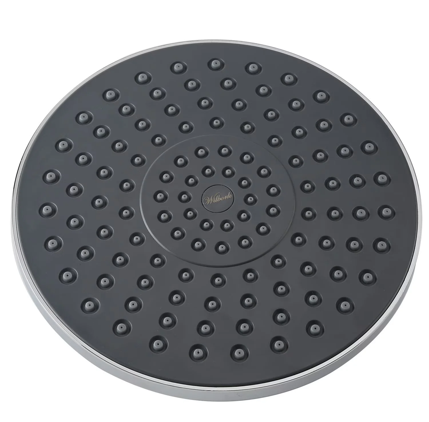 Premium Shower Head with Easy To Clean, Super easy and painless installation - Silver Plastic, Metal Model AAC43C
