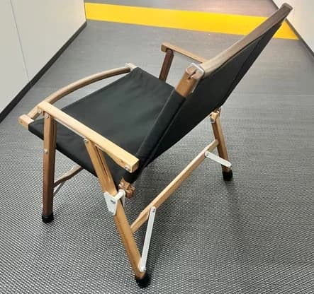 Premium Beach Chair with Wooden Chairs - Space-Saving Design Model 9523E3
