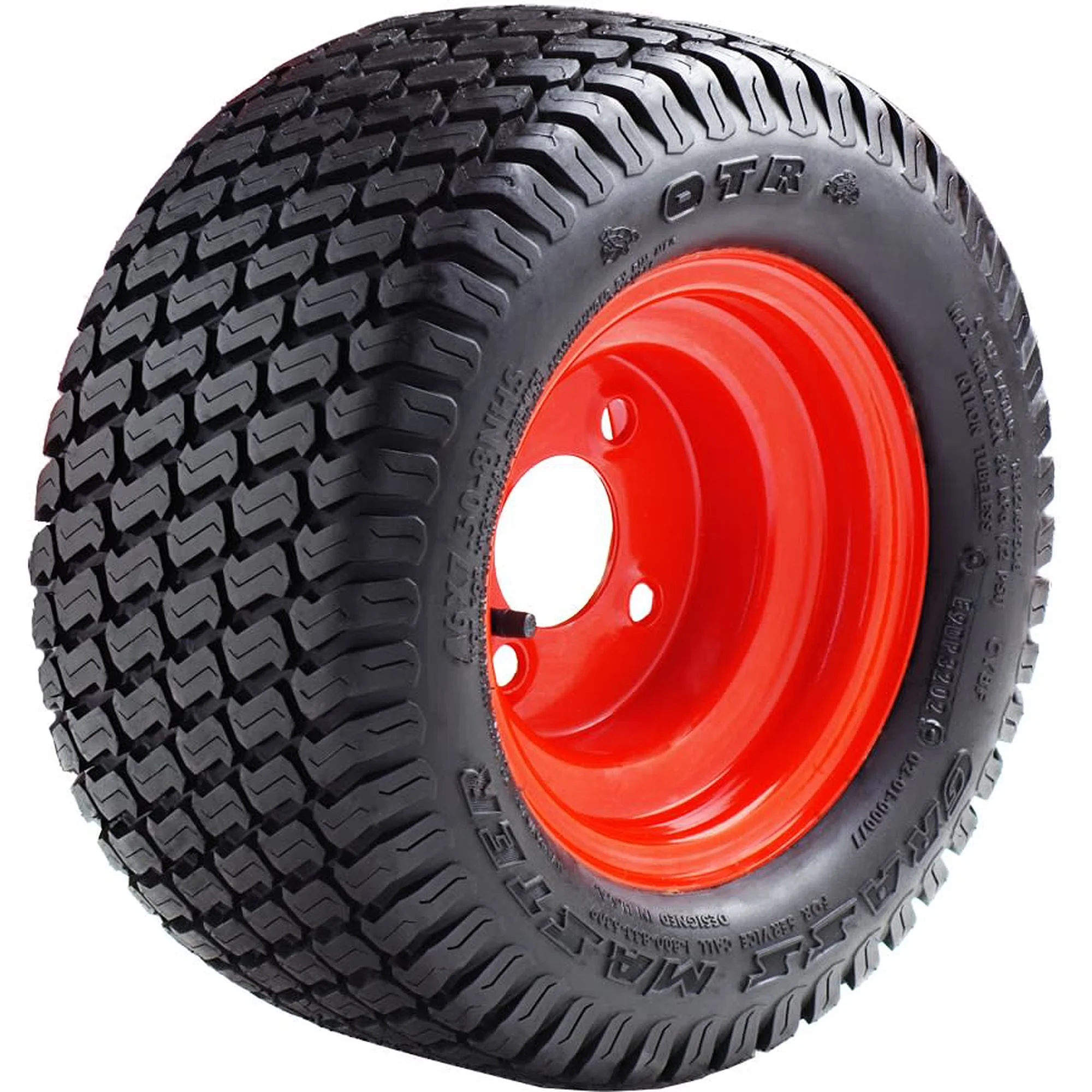 Lawn Mower Tire Versatile with Fits Multiple Makes And Models, Load Range: B - Model D7D51E