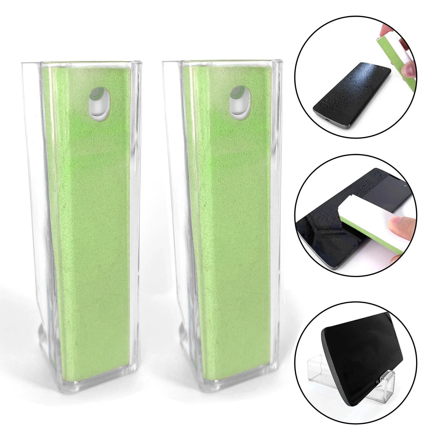 Sleek Home Gym with 2-Pack Screen Cleaner Spray + Stand - Compact and Portable Model CCBF72