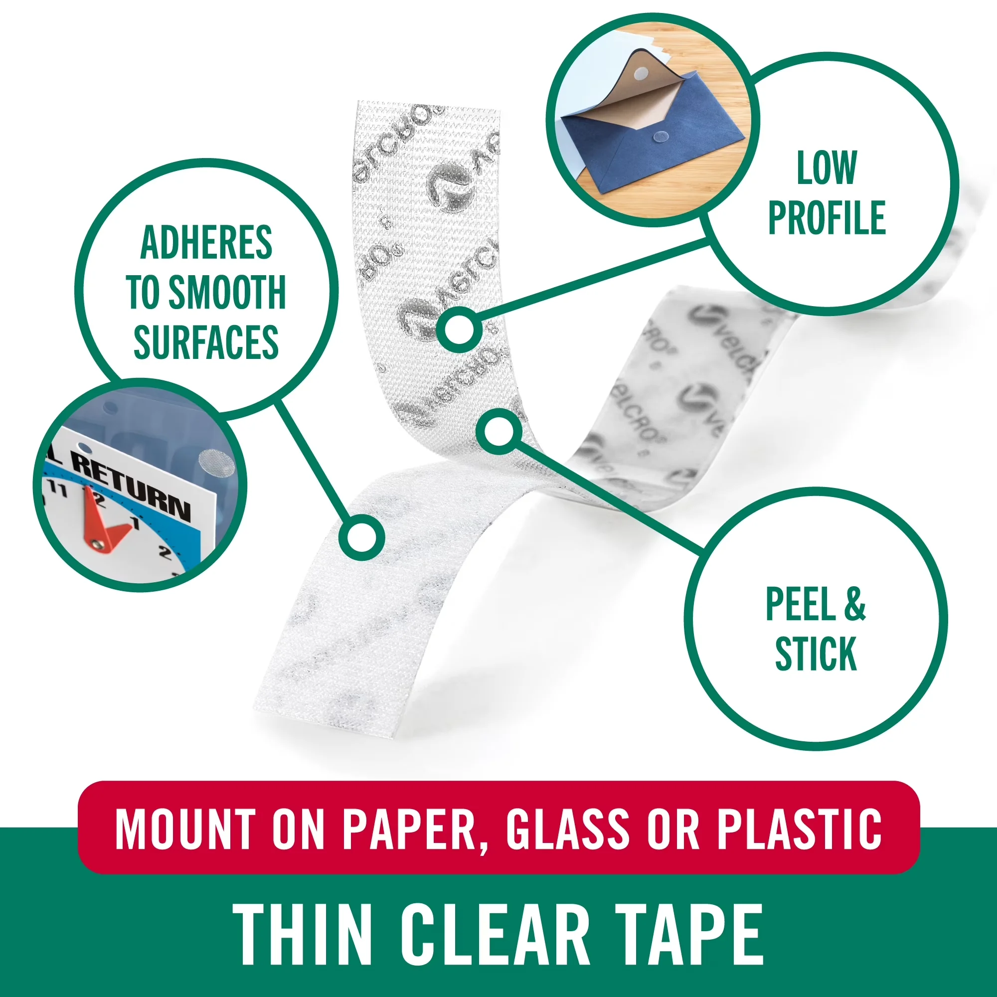 Premium Moving - Clear Nylon for Home, Office 1/2in - Heavy Duty Model 045E5D