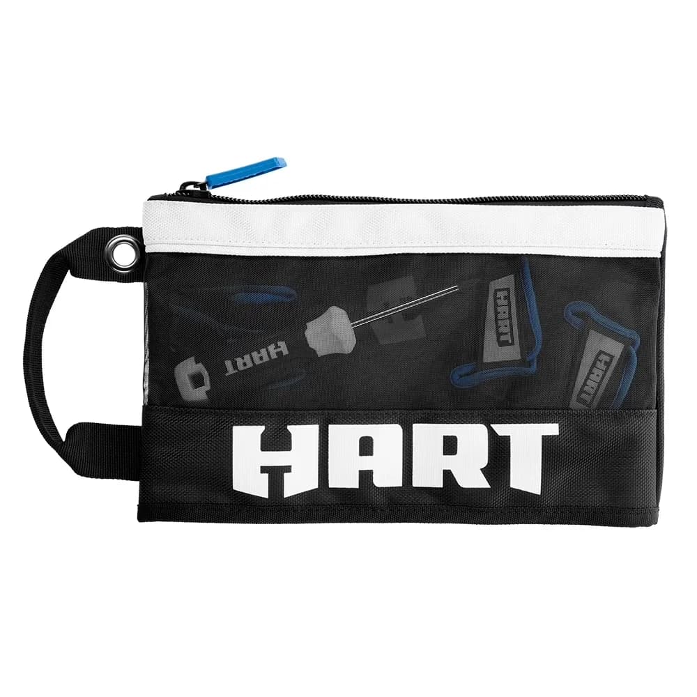 Sleek Toolstorage with Water-Resistant, HR MESH POUCH - Black 12-inch - Commercial Quality Model FFA756