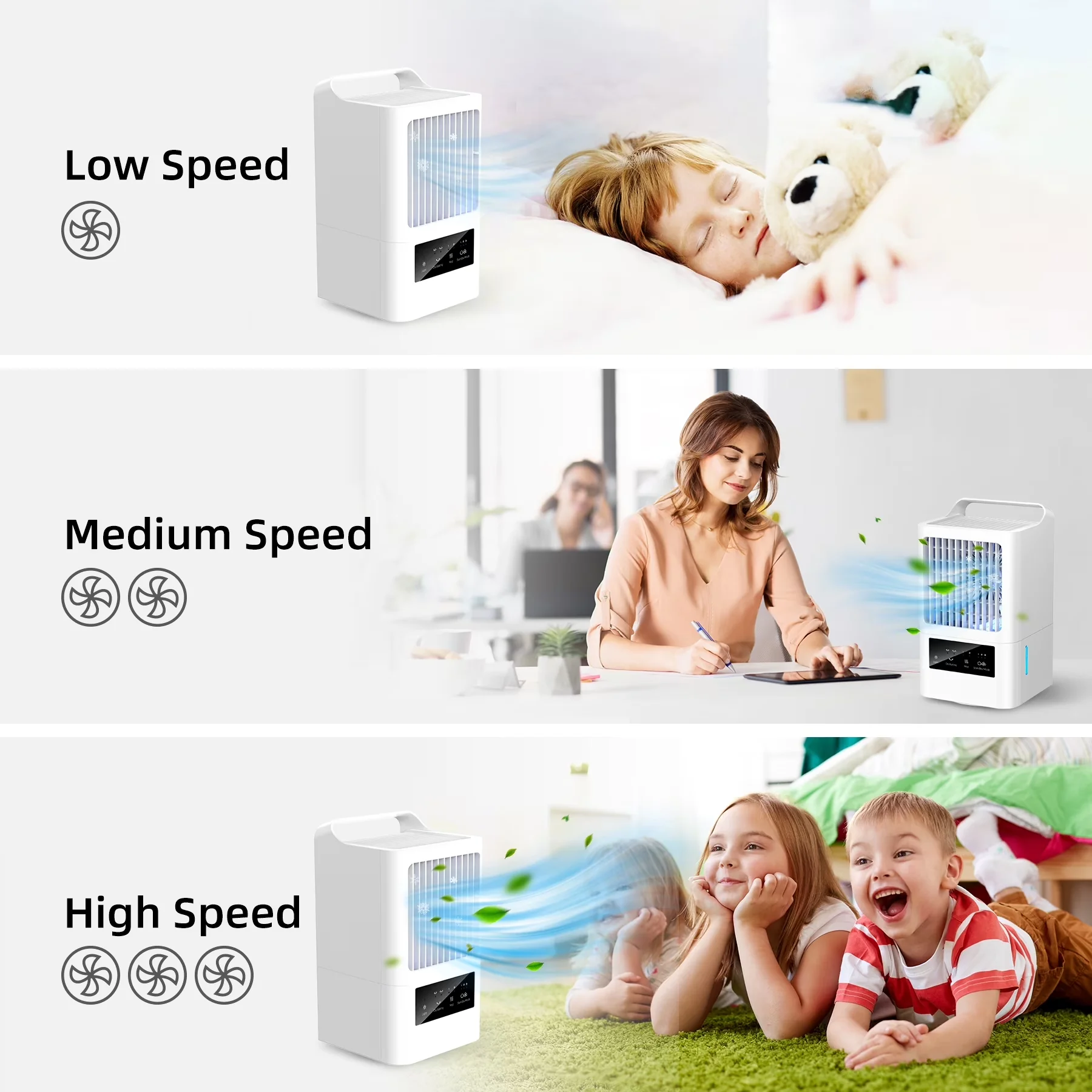 Durable Air Conditioner with Remote Controlled, Specification: for Office, Bedroom - Model 4A9422
