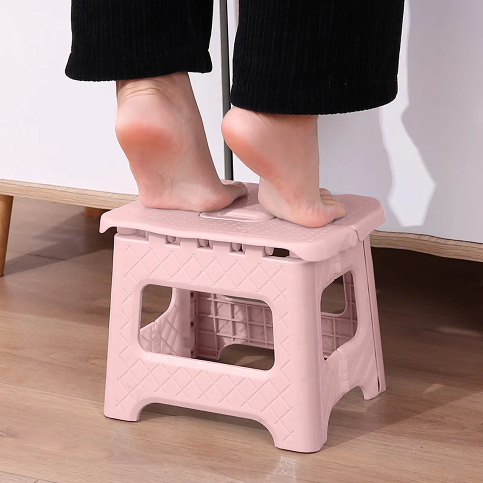 Essential Ladders And Step Stool with Foldable, 8" Folding - Plastic for Home and Office Model C0D99D