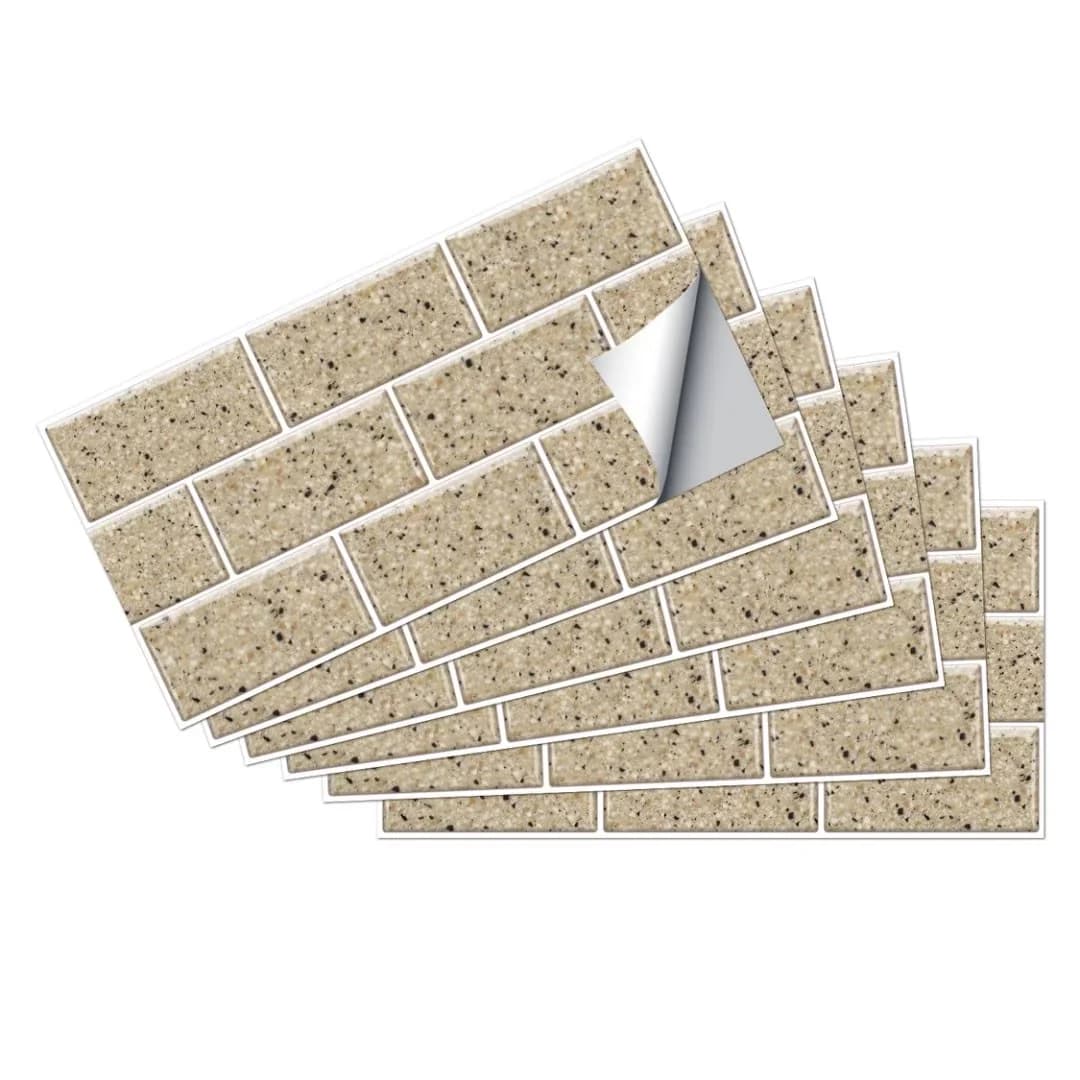 Wallpaper Wall Decals Wall Covering Compact with Stain Resistant - Vinyl Beige Model 4FEBA3