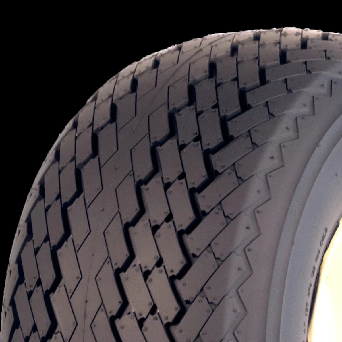 Compact Golf Cart Tire with Dot Approved, DOT approved for street use - 18X8 Model 2FBED4