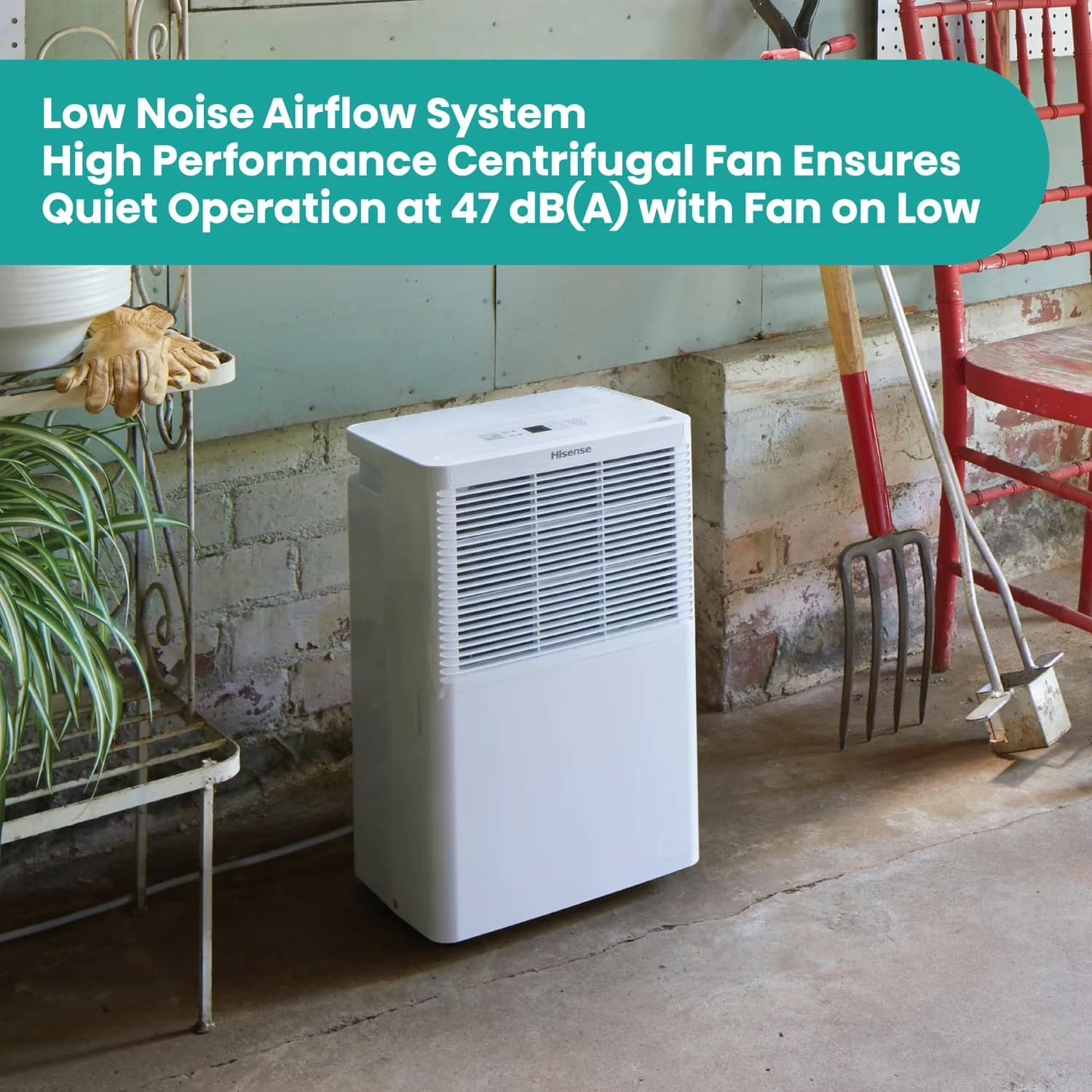 Dehumidifier Classic with Bucket Full Indicator, Automatic Shut-Off - White Model 0CC166