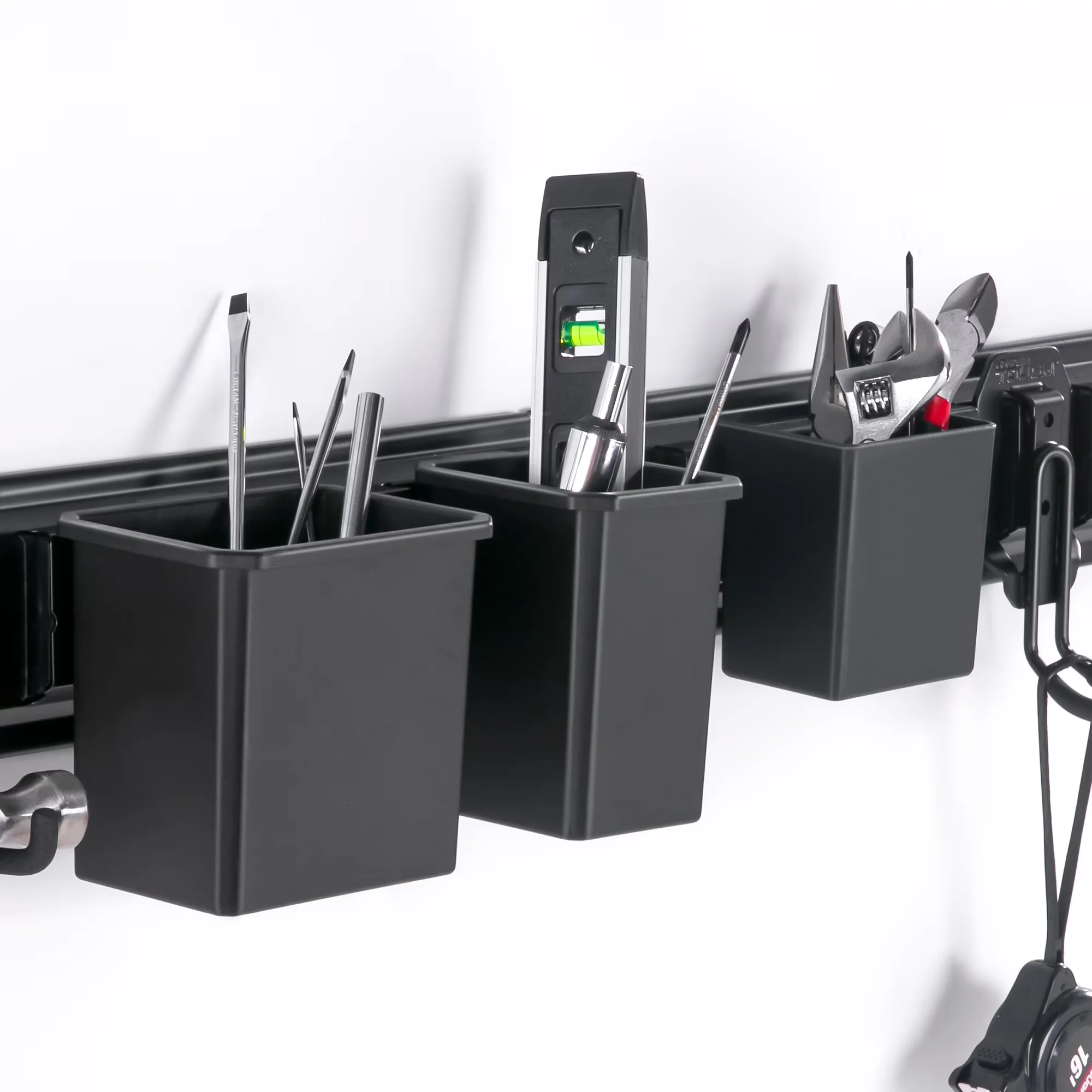 Reliable Toolstorage with Quick Release, Multi-Purpose - Plastic Black for Small Model F8F2F2