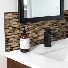 Sleek Kitchen Renovation with Easy To Clean, Adjustable, Easy Installation - Polymer Bronze Model 4E7F59