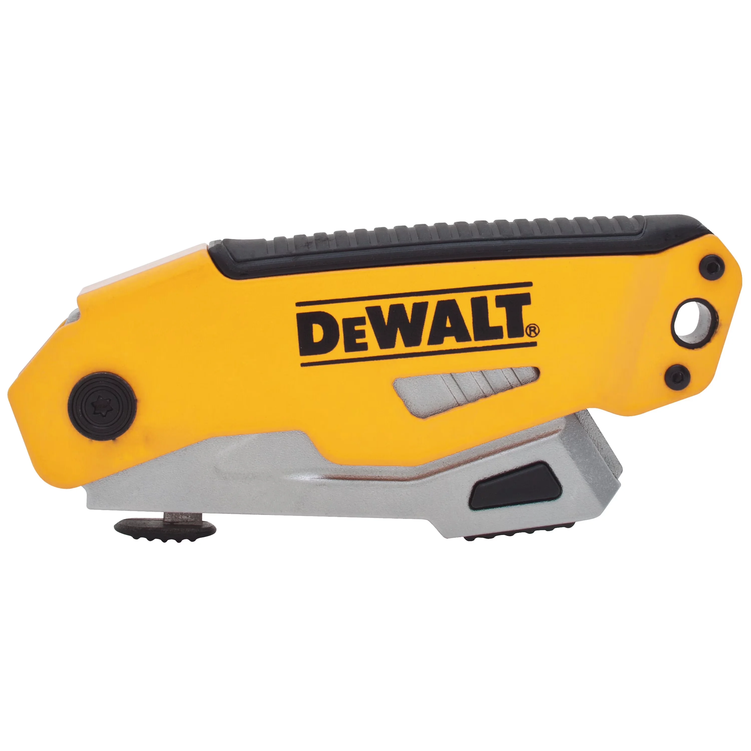 Innovative Hand Tool with Folding, Folding Retractable Auto-Load Knife - Black Model A4A366