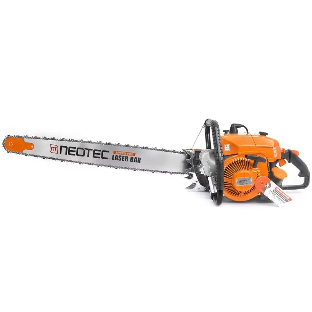 Chainsaw Sleek with Anti-Vibration, 105cc Gas - Orange for Garden 8KW - for Home and Office Model 4617D8