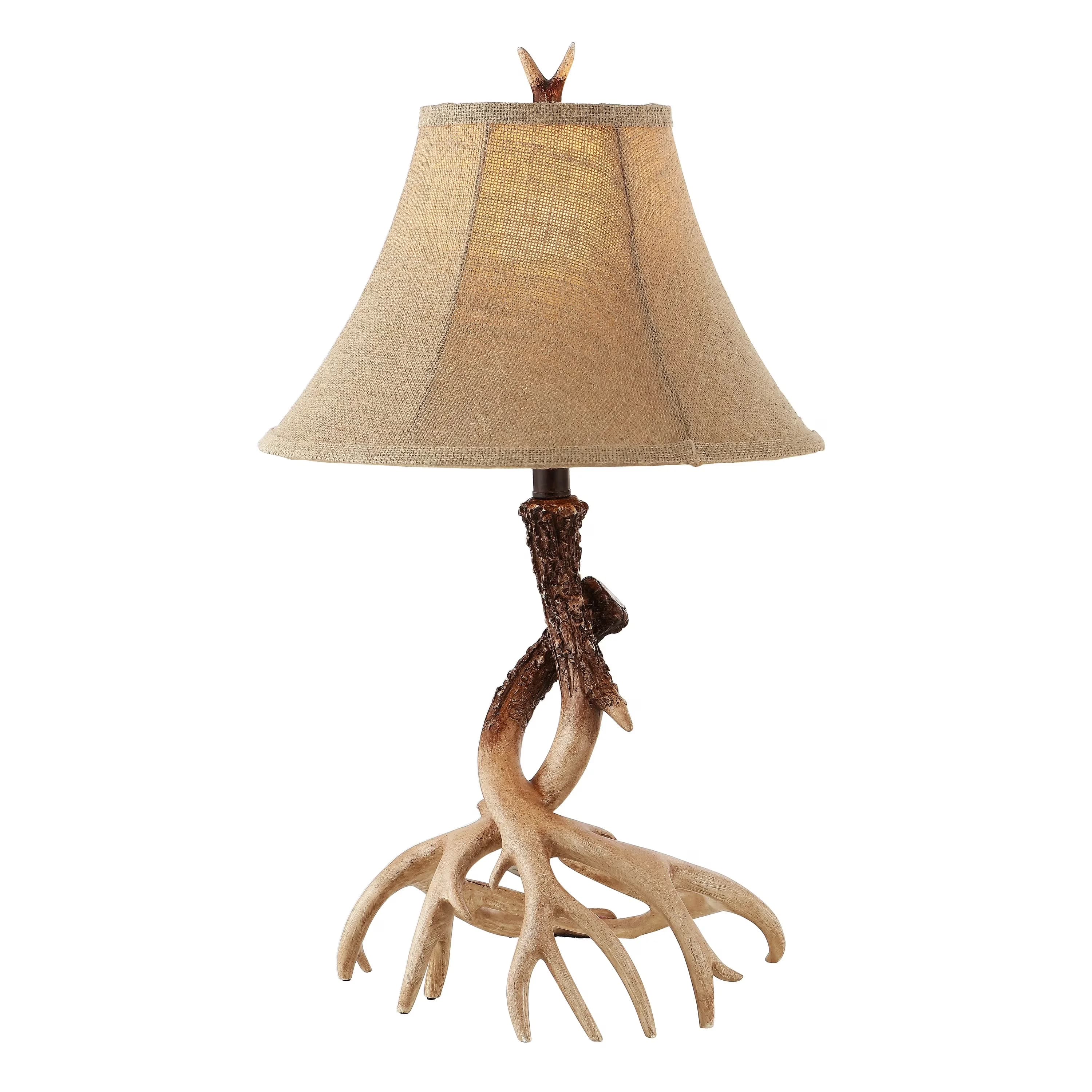 Lamp Set Reliable with Bohemian, Easy to clean and maintain, Metal Finish: Brown - Resin Brown Model AB4EA2