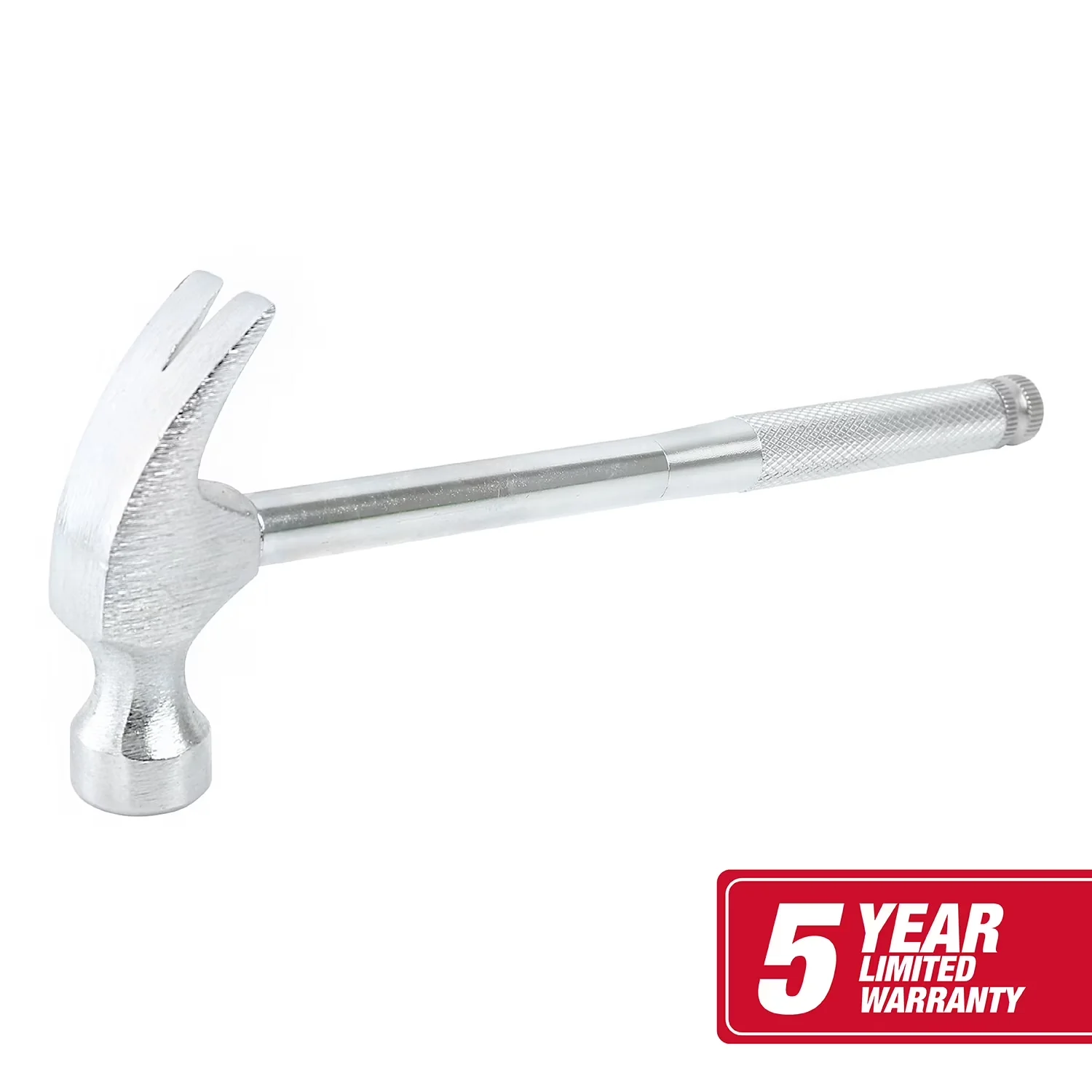 Innovative Hand Tool with Rust Resistant, New Chrome Plated 5 in 1 Hammer, 5 Year Limited Warranty - Model 20AC3A