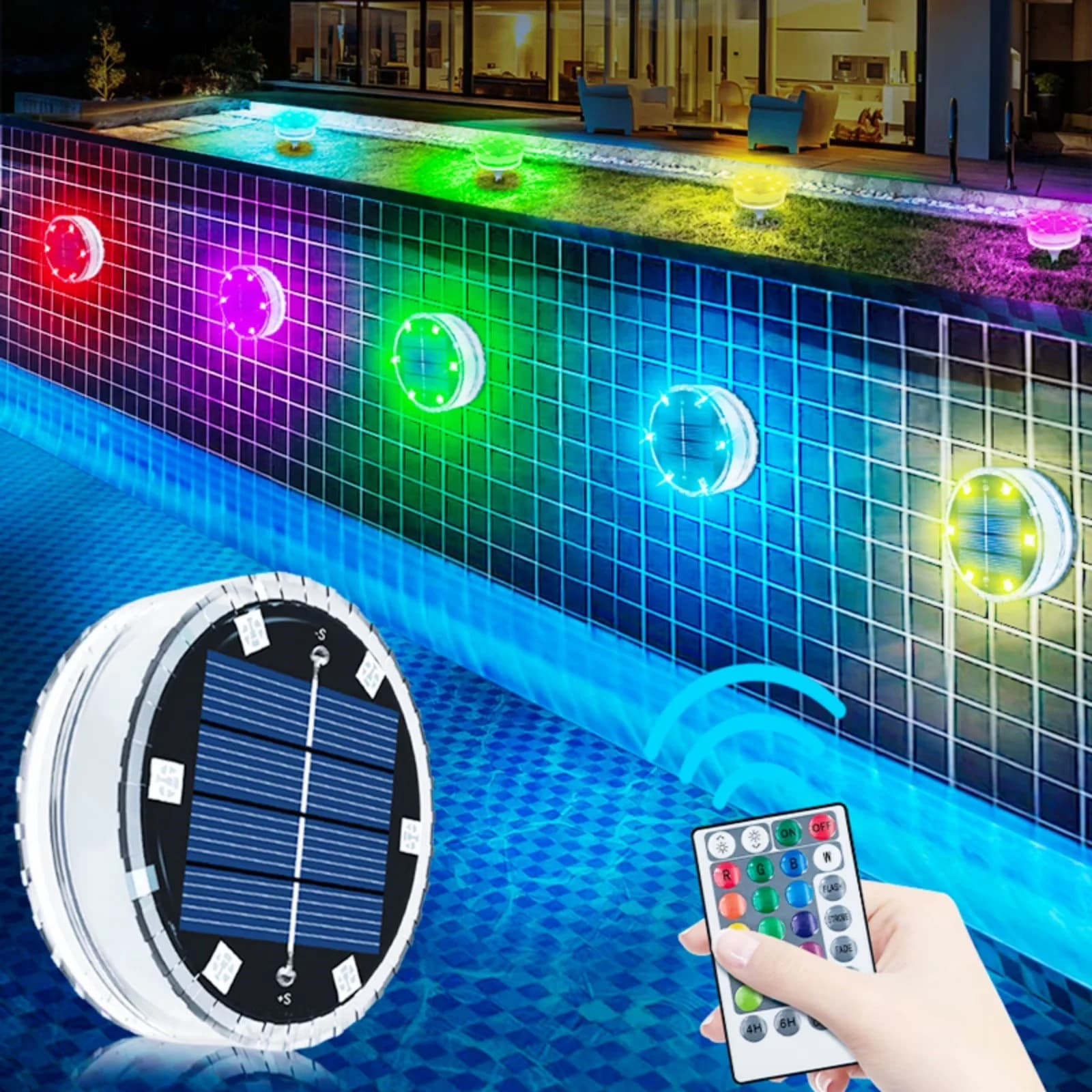 Reliable Ceiling Lights Fixture with LED, Solar, Energy Efficient - Plastic-Outdoor&Sport White for Party Model 210DD1