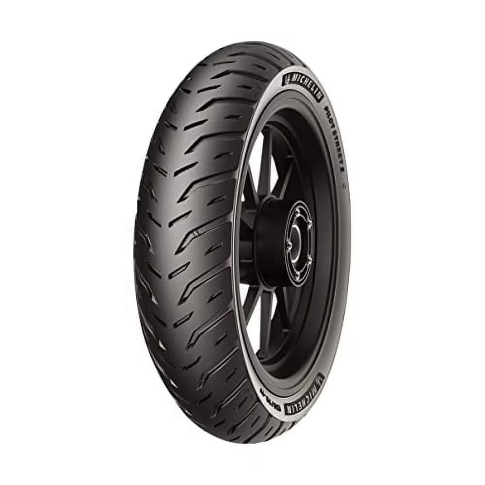 Efficient Motorcycle Tire with Wet Or Dry, 35463 Pilot Street 2 Front/Rear - Black Model 6B67BB