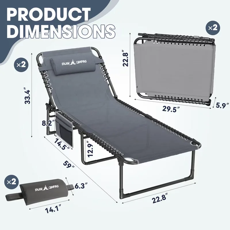 Versatile Patio Conversation Set with Weatherproof, Beach Chair, Heavy-Duty Portable Sun Lounger - Pe Rattan Model 70347E