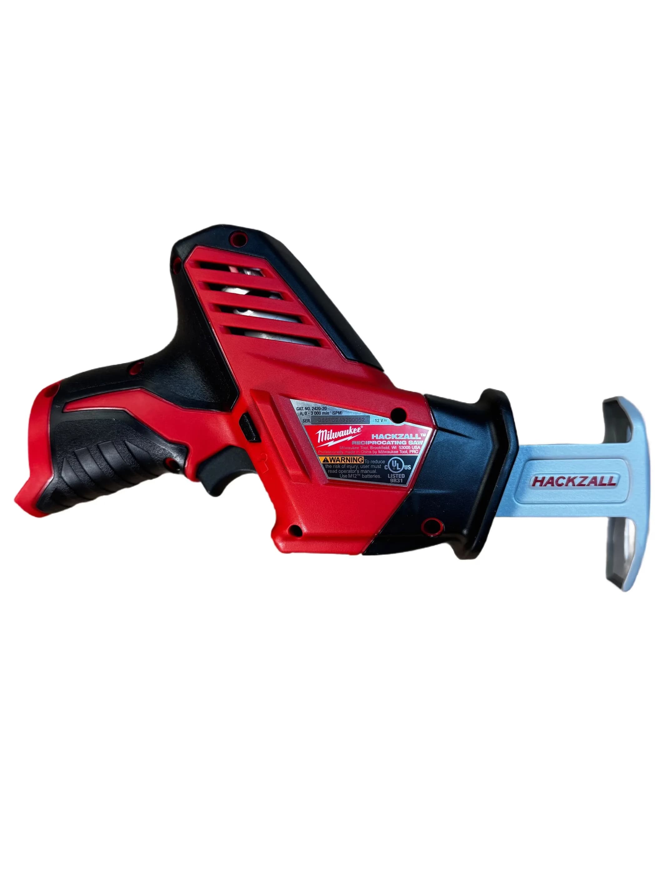 Power Saw Essential with Handheld, Lightweight - Red 2420-20 - Ergonomic Design Model 885D6B