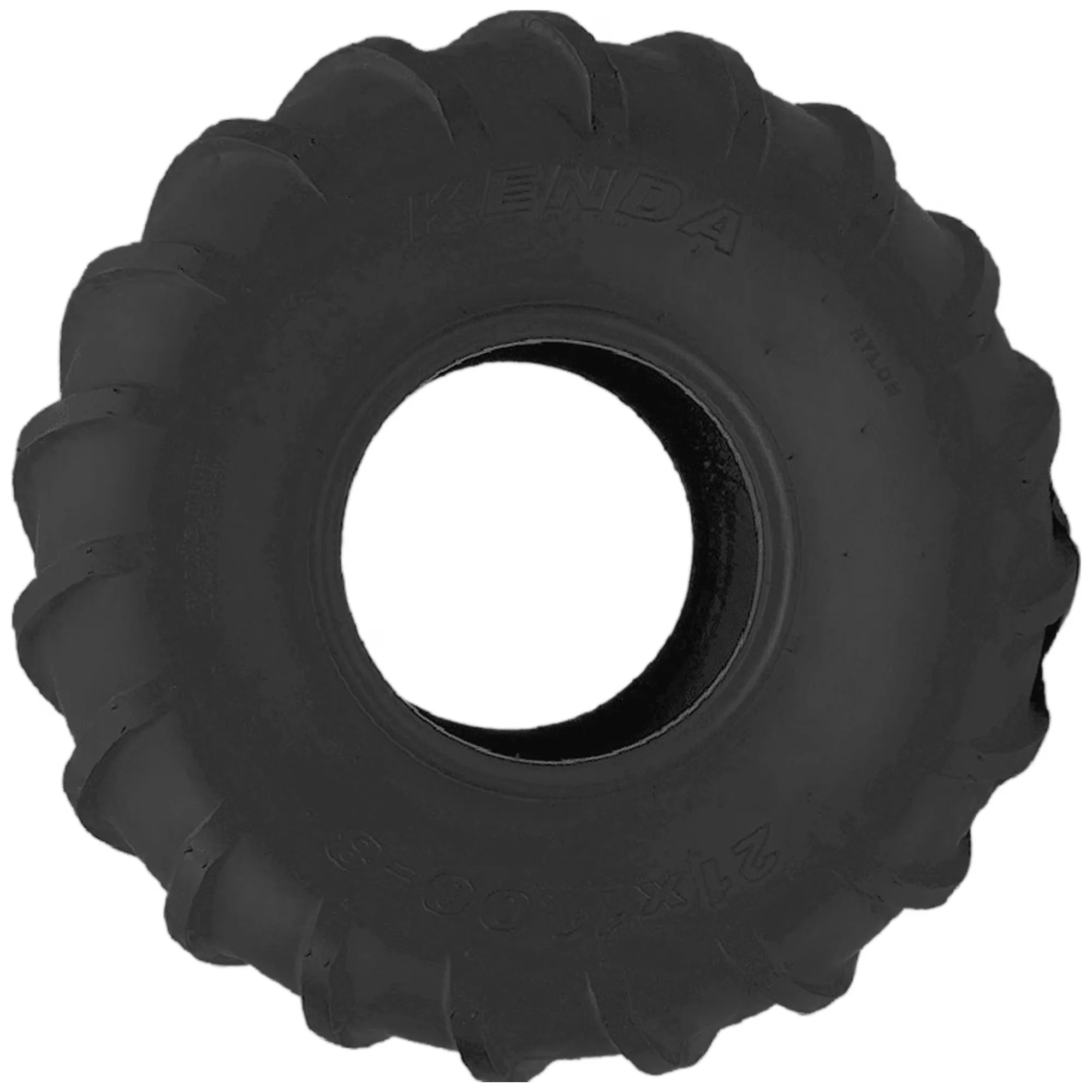 Lawn Mower Tire Reliable with Fits Multiple Makes And Models, Innovative chevron tread pattern - Black Model AFB5B4