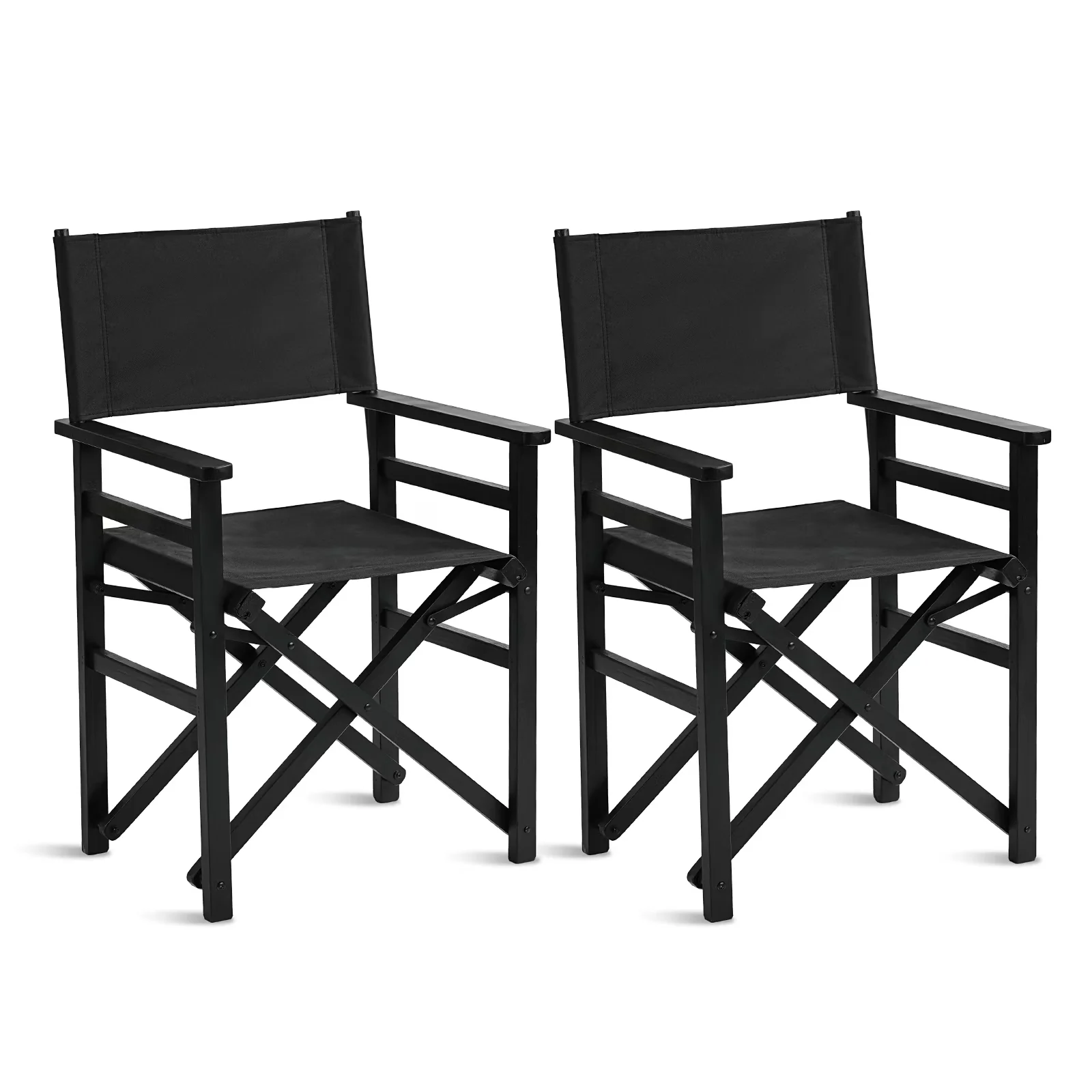 Beach Chair Efficient with Waterproof, Folding, Model Name: Wood Beach Chair - Black Model 8730F0